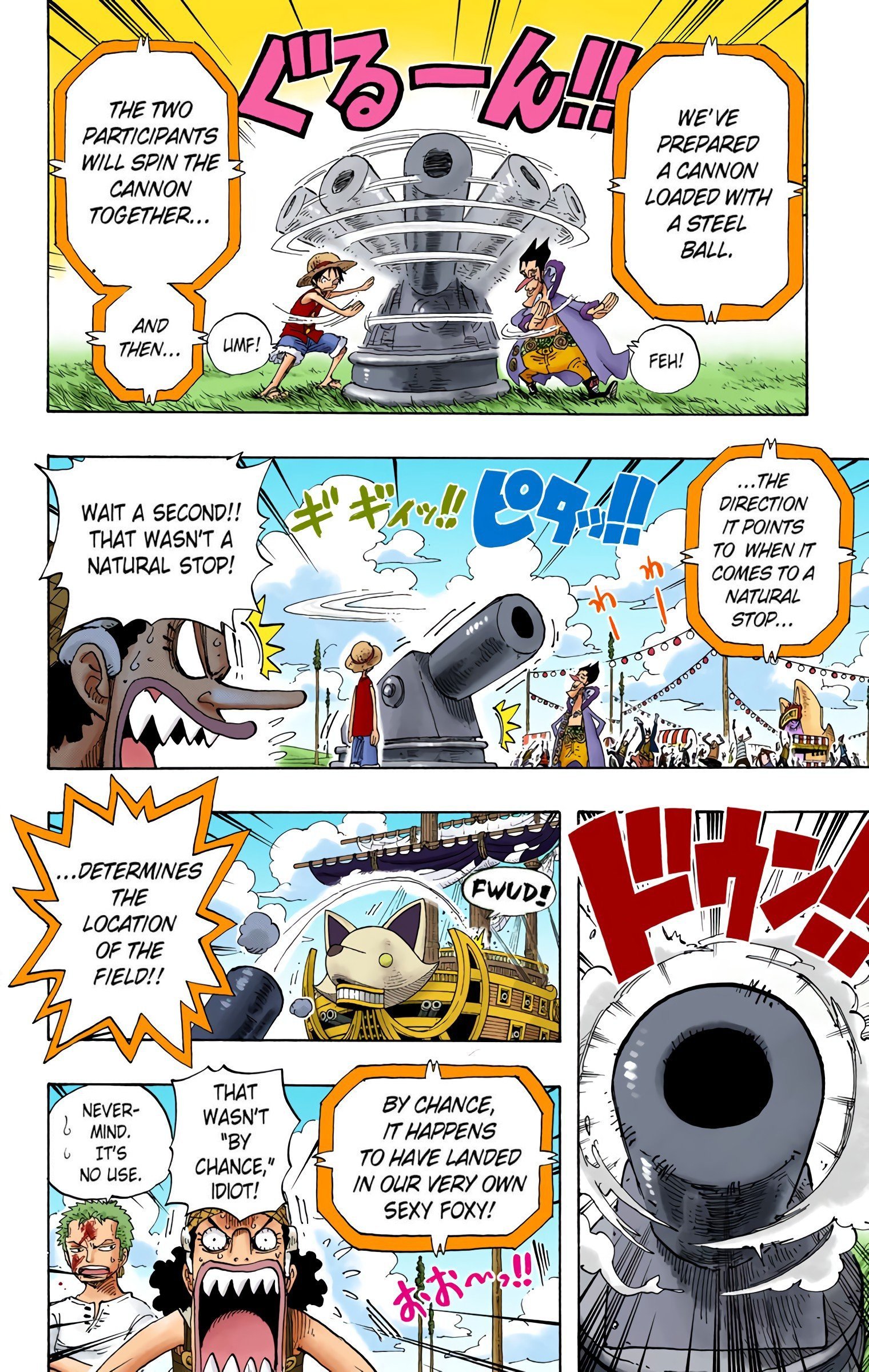 One Piece Colored Manga