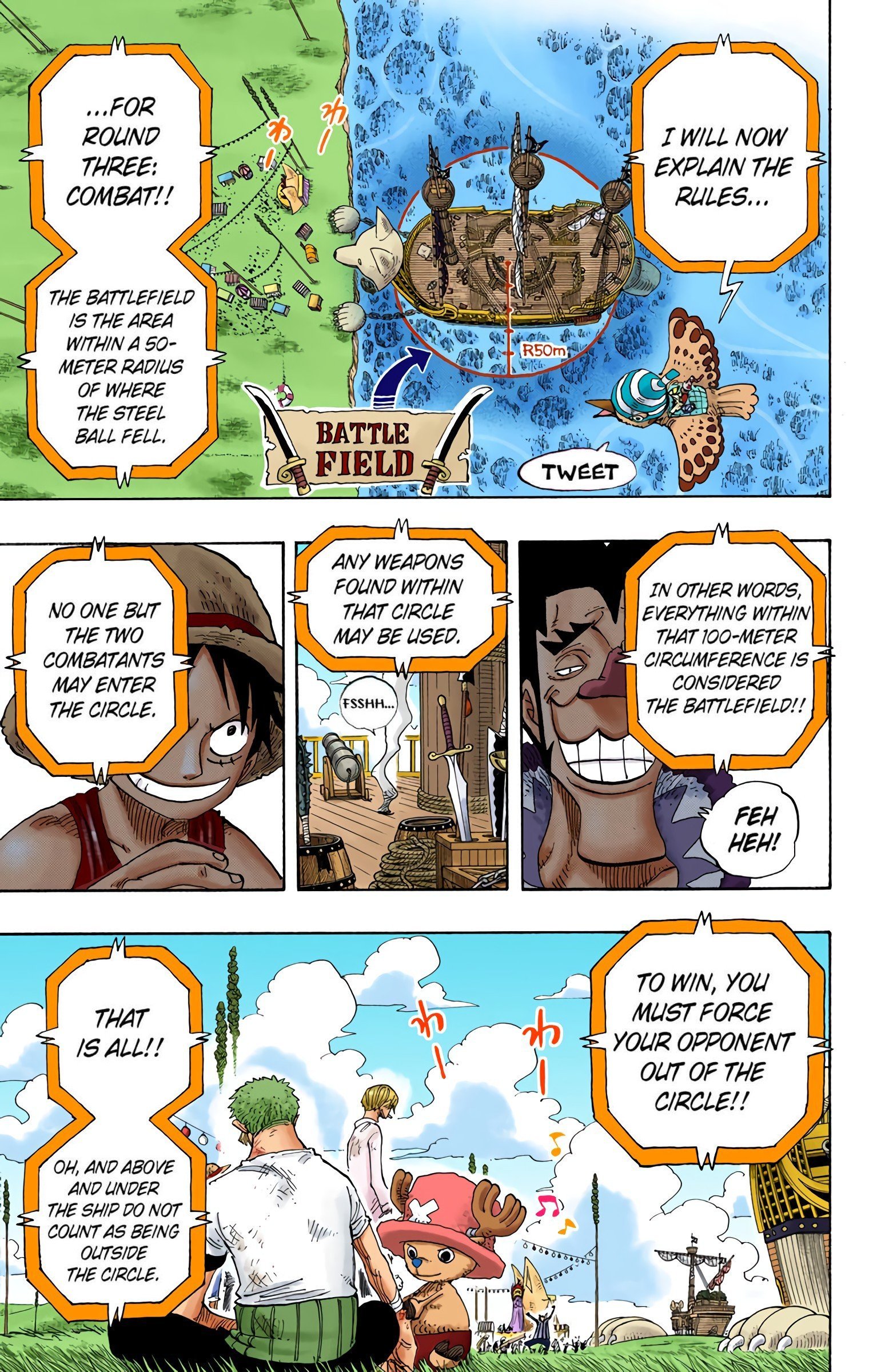 One Piece Colored Manga