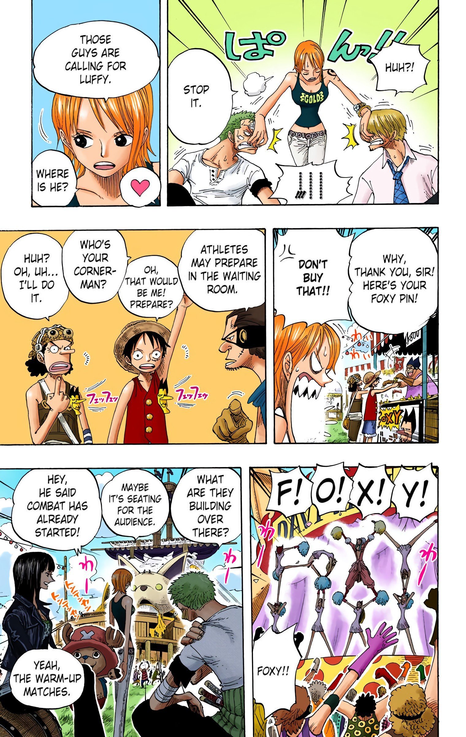 One Piece Colored Manga