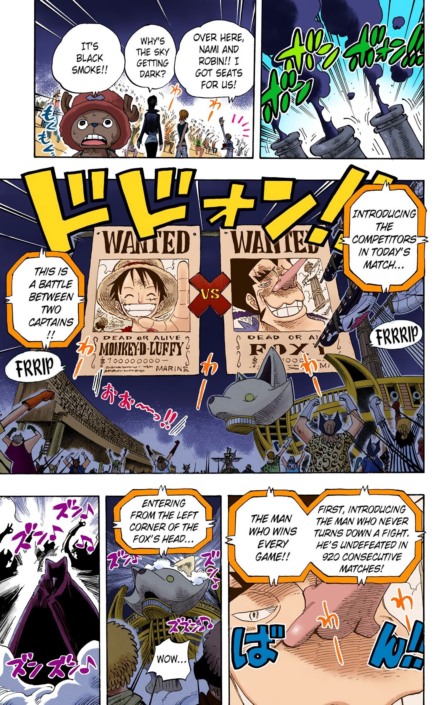 One Piece Colored Manga