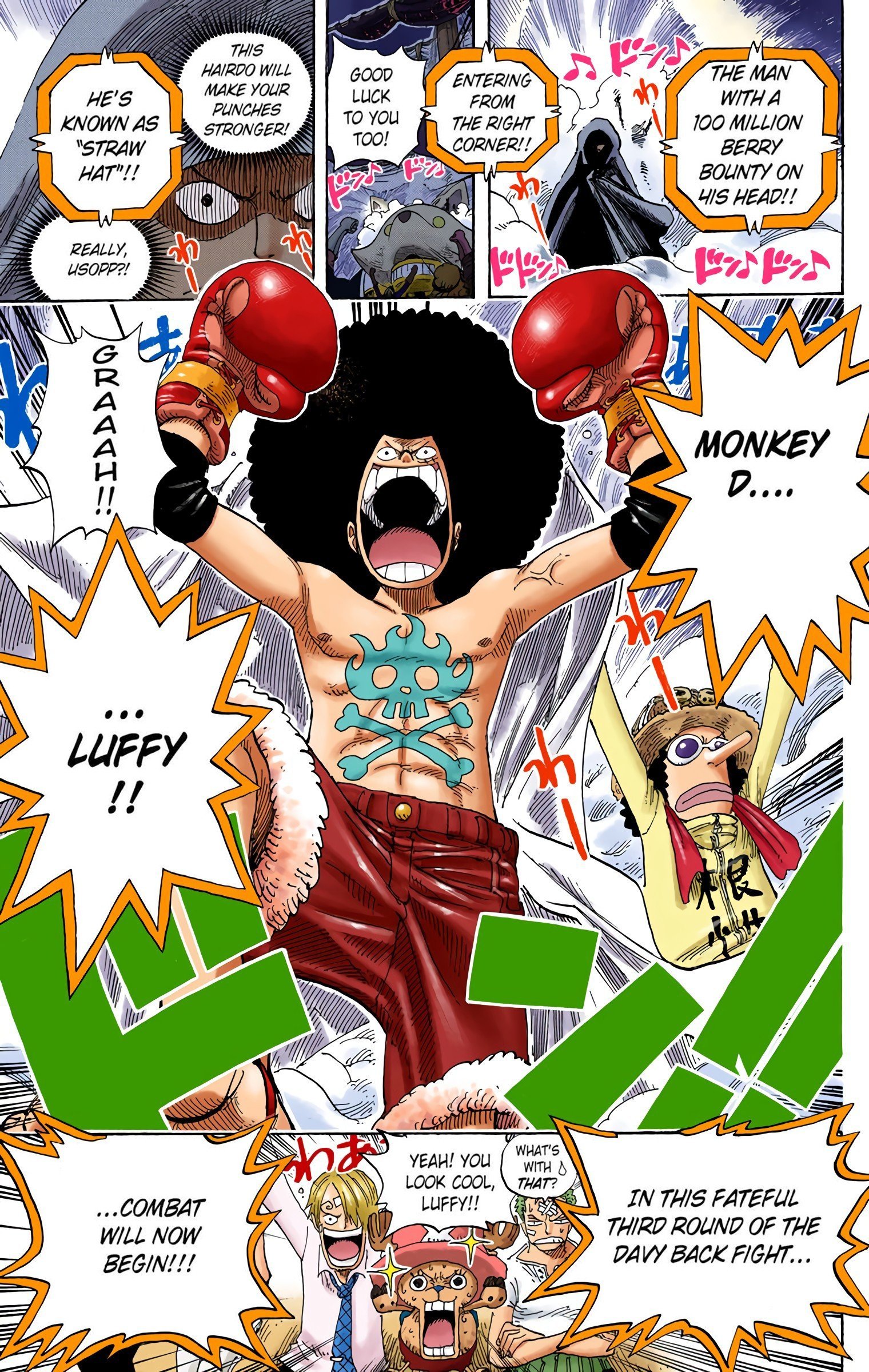 One Piece Colored Manga