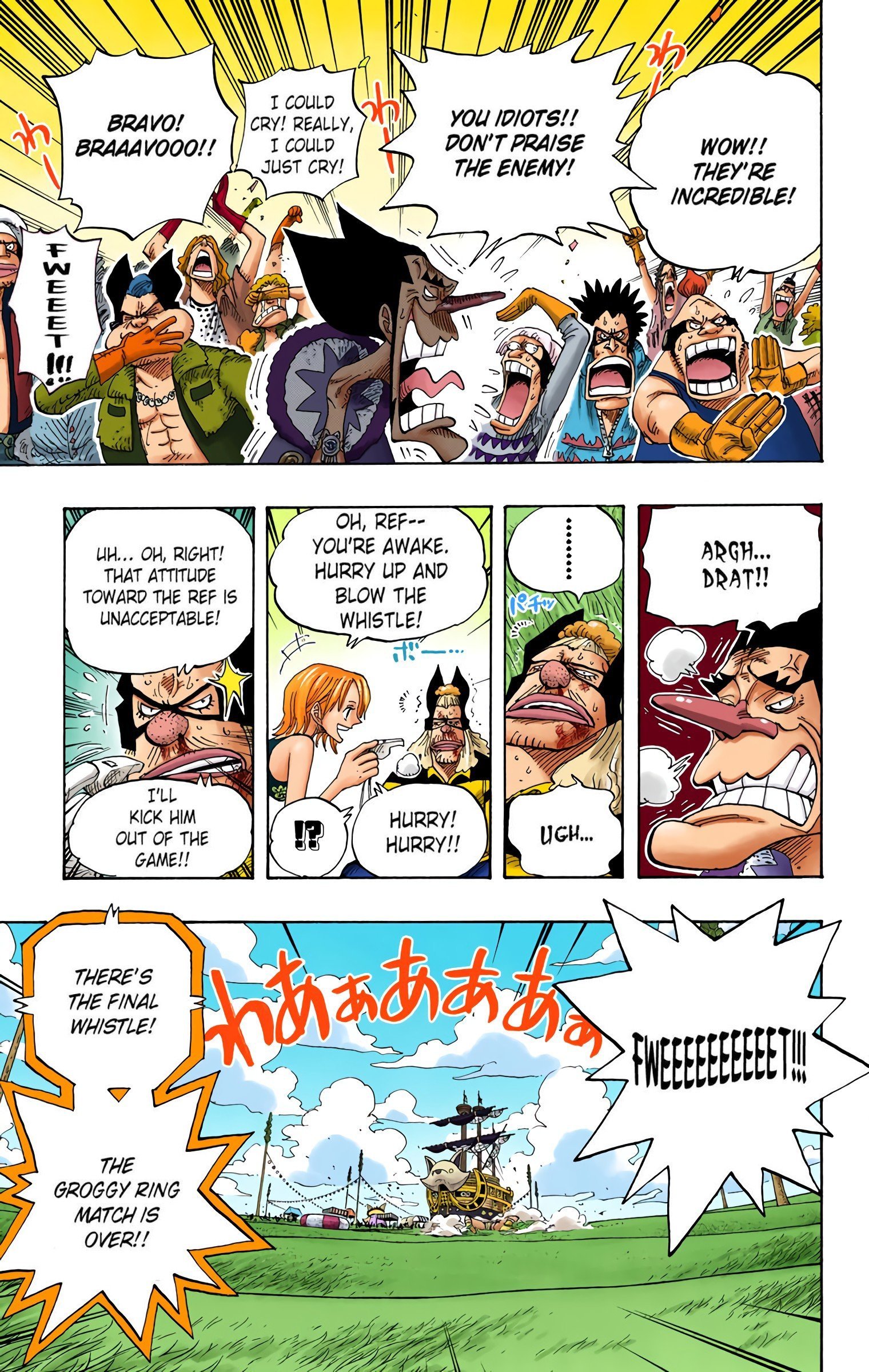 One Piece Colored Manga