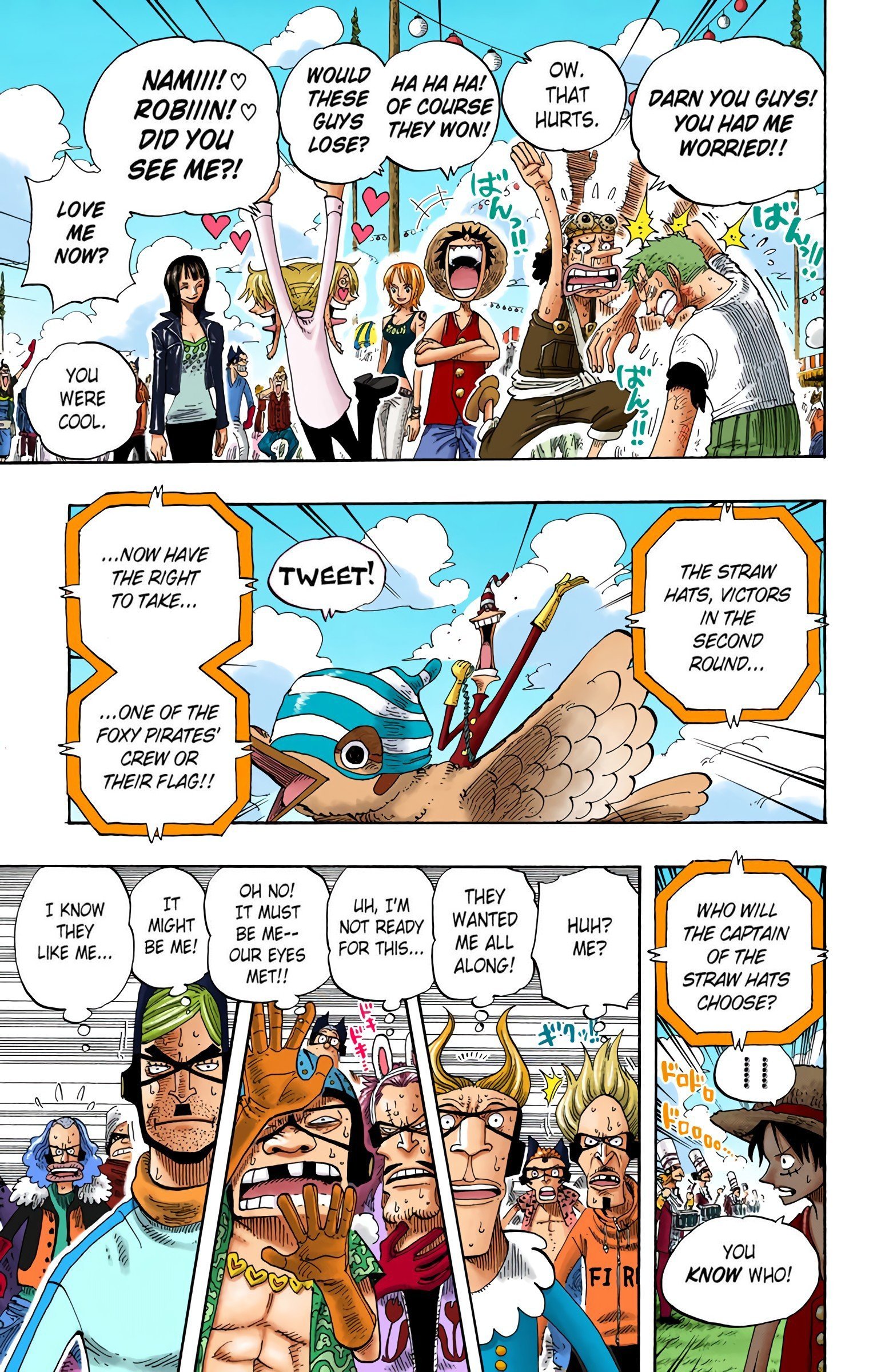 One Piece Colored Manga