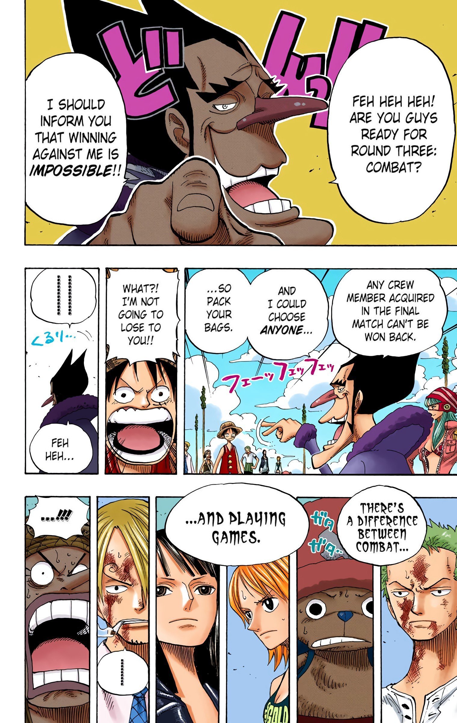 One Piece Colored Manga