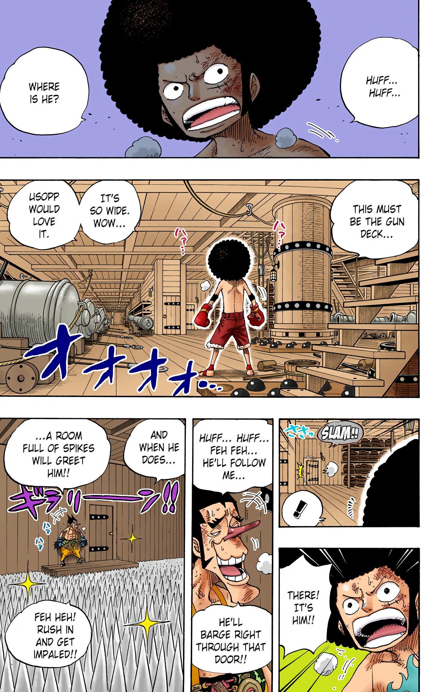 One Piece Colored Manga