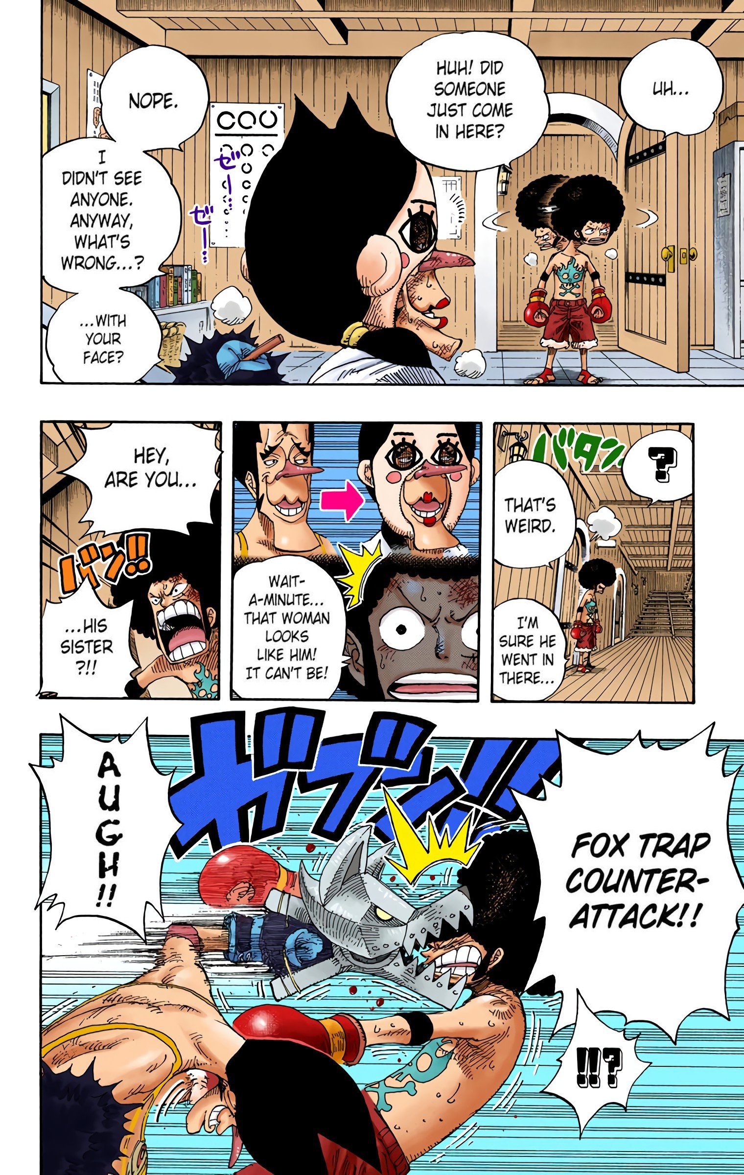 One Piece Colored Manga