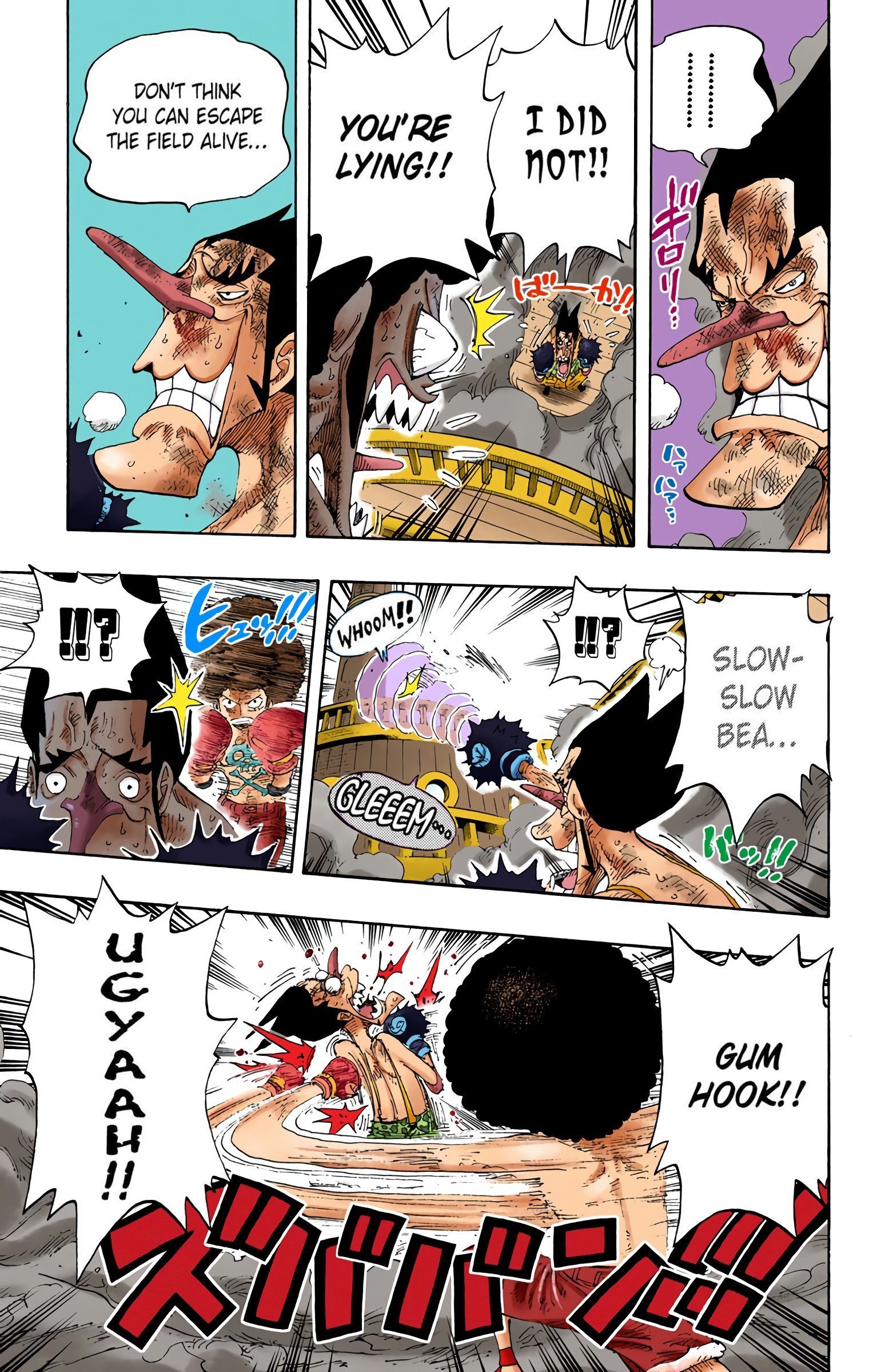 One Piece Colored Manga