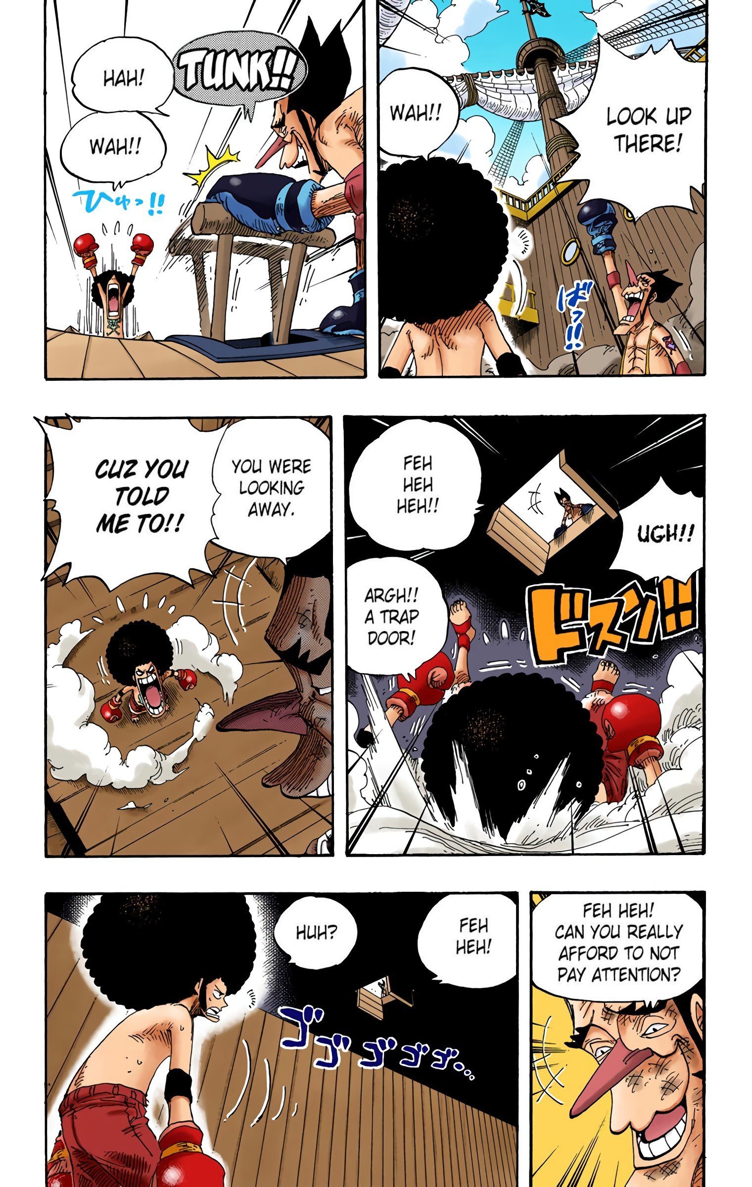 One Piece Colored Manga