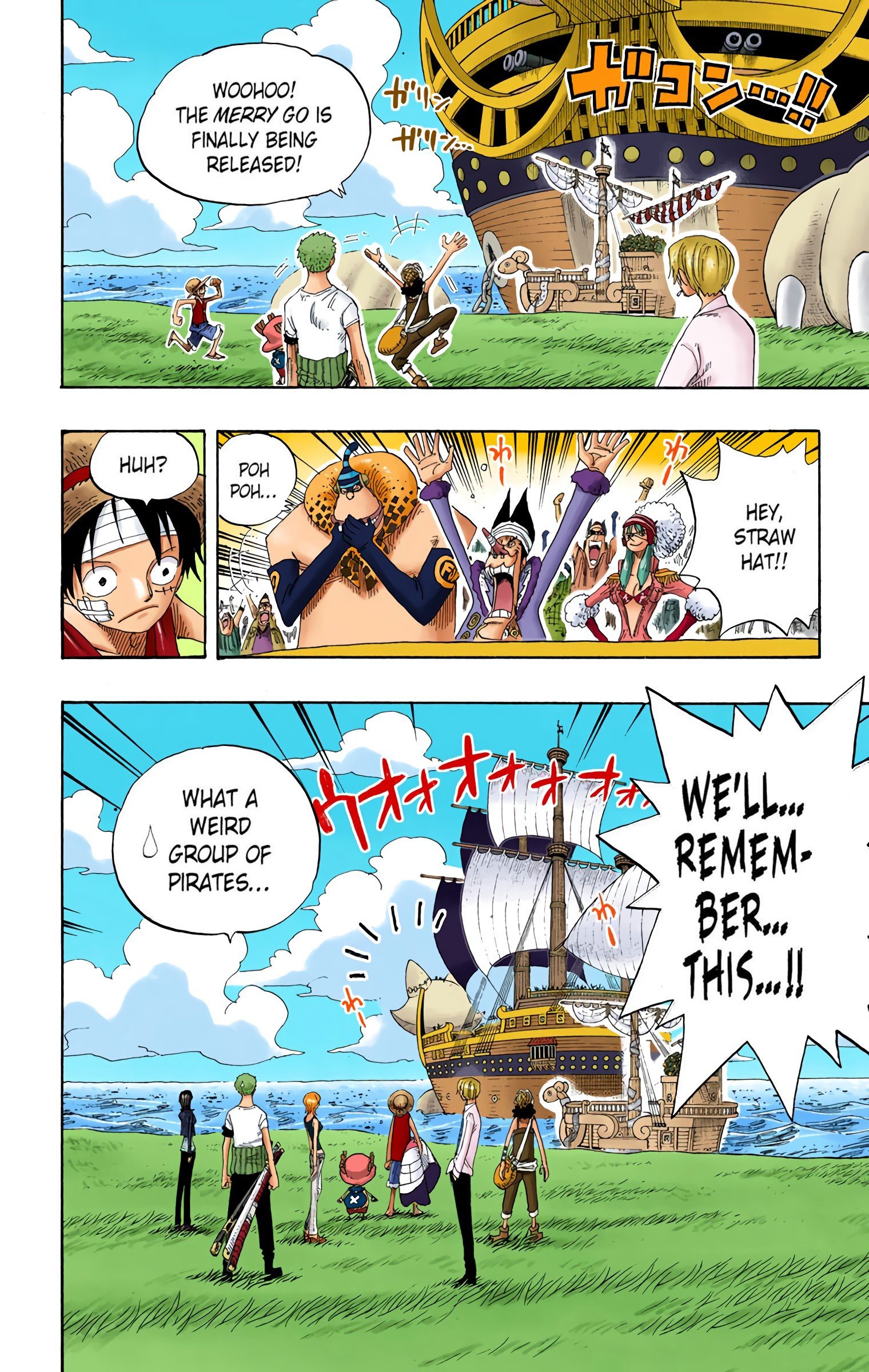 One Piece Colored Manga