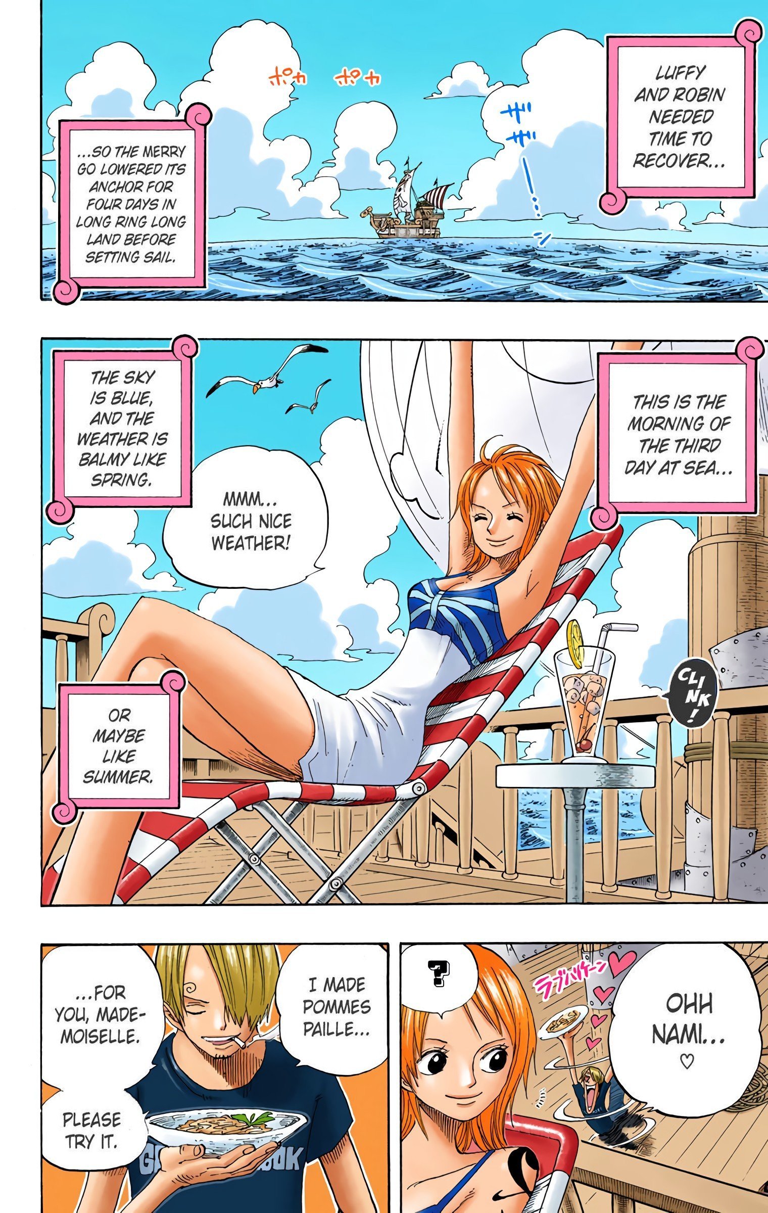 One Piece Colored Manga