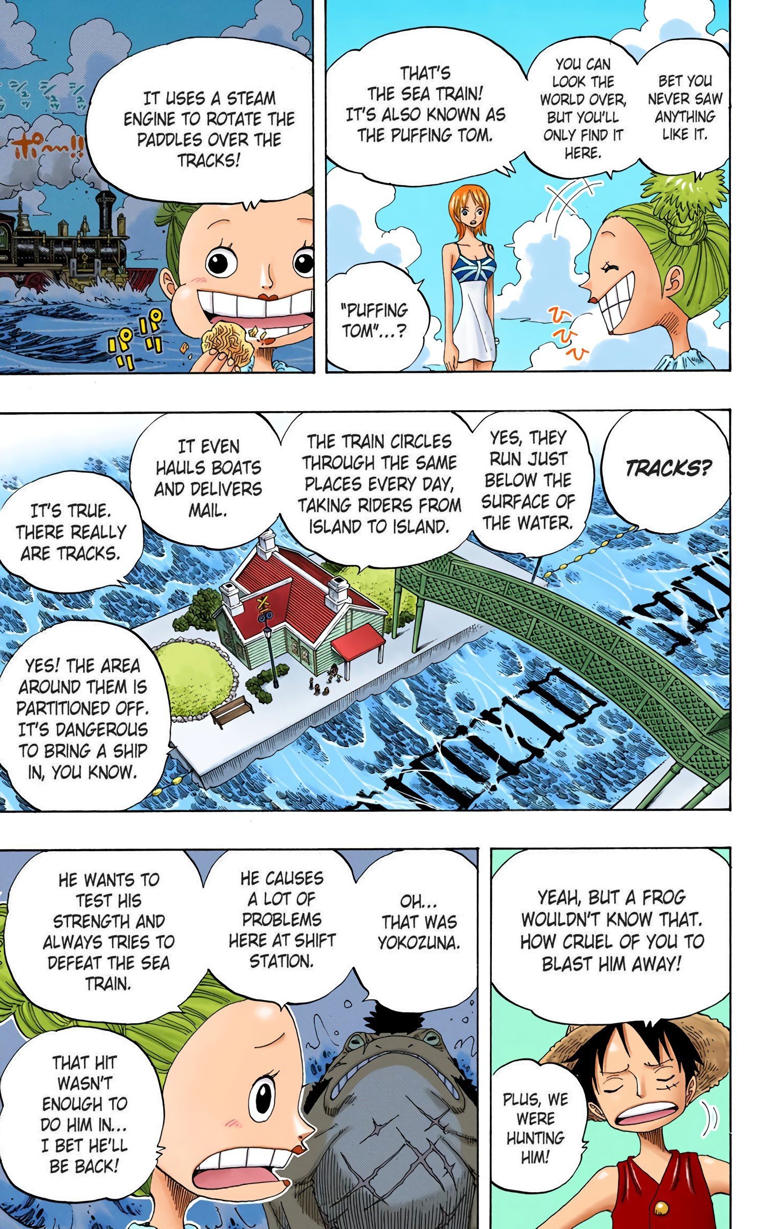 One Piece Colored Manga