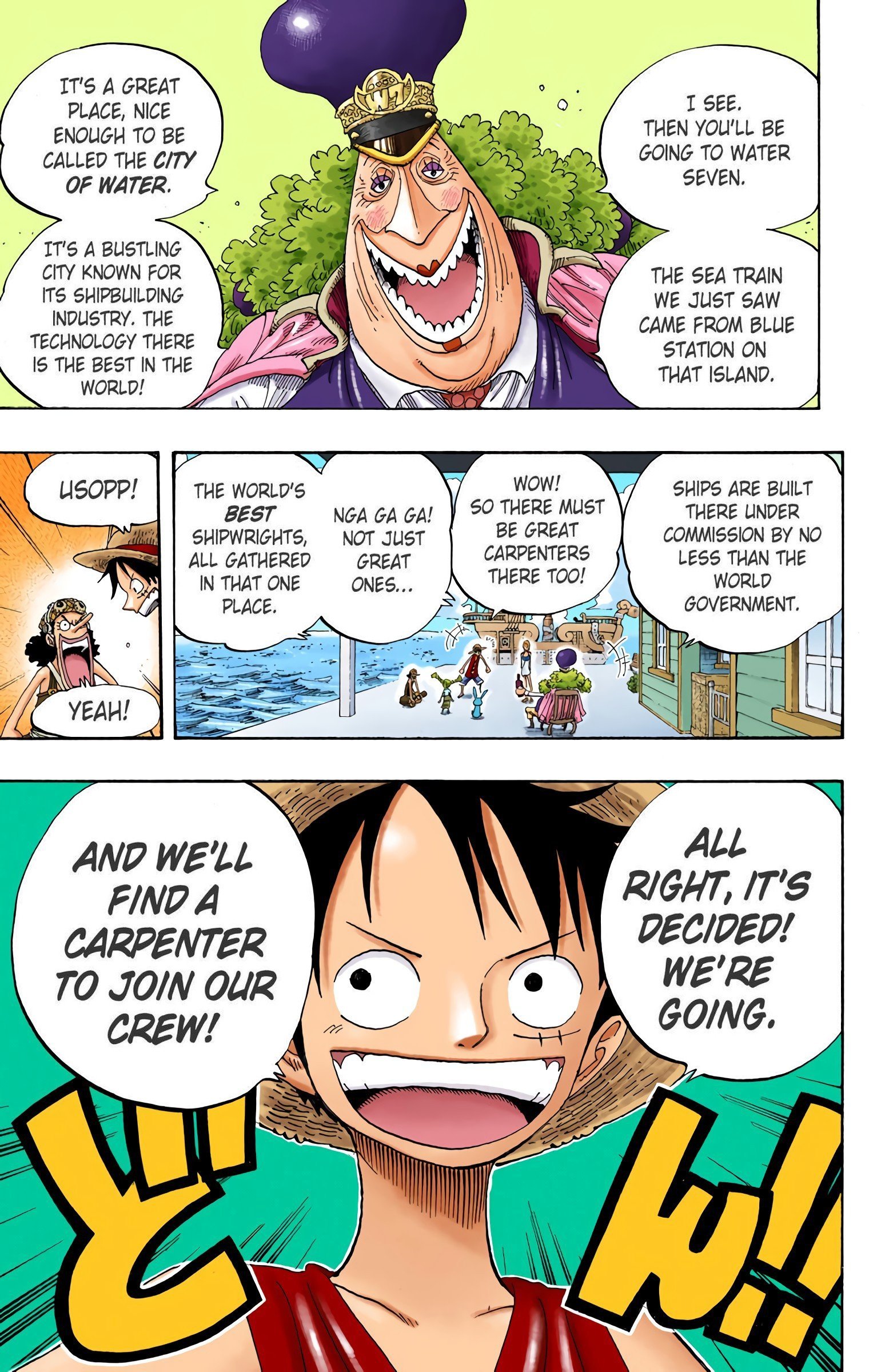 One Piece Colored Manga