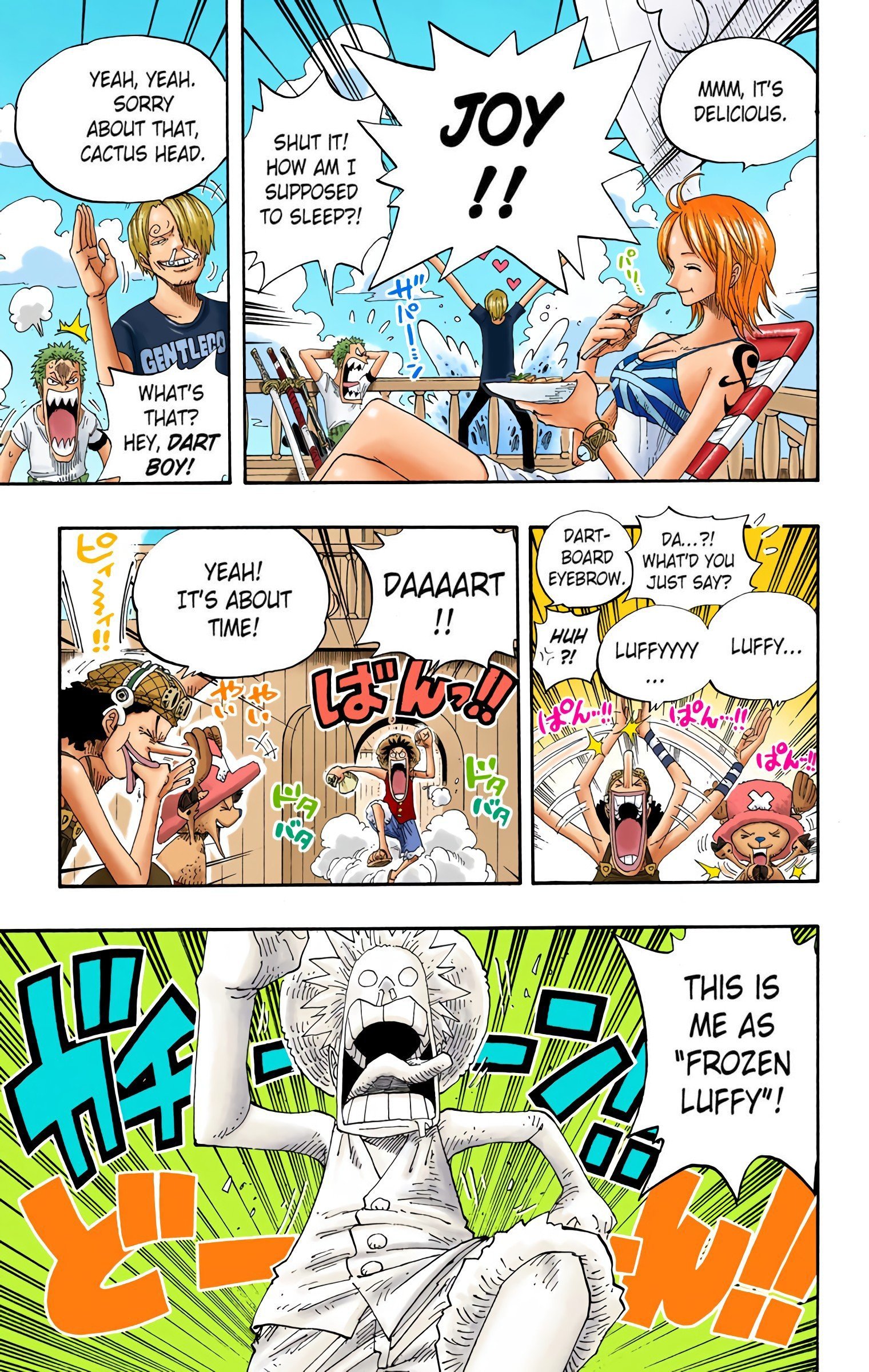 One Piece Colored Manga