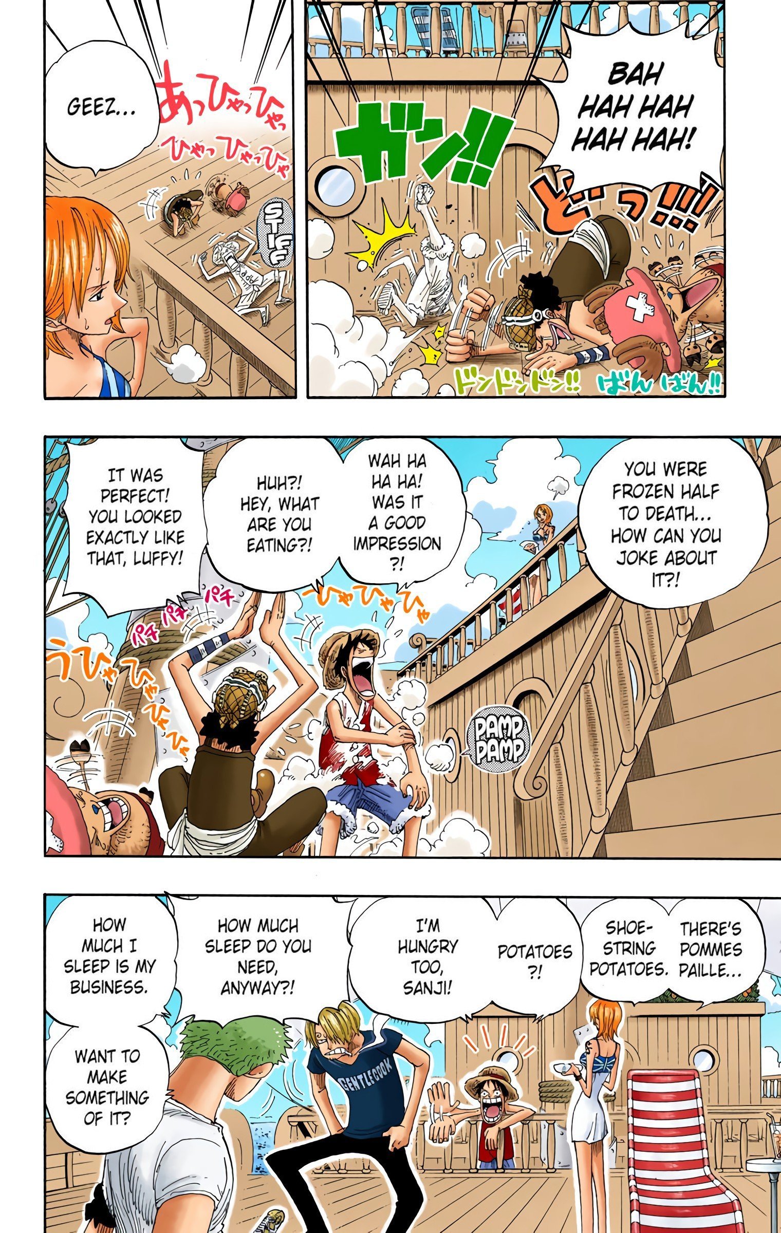 One Piece Colored Manga