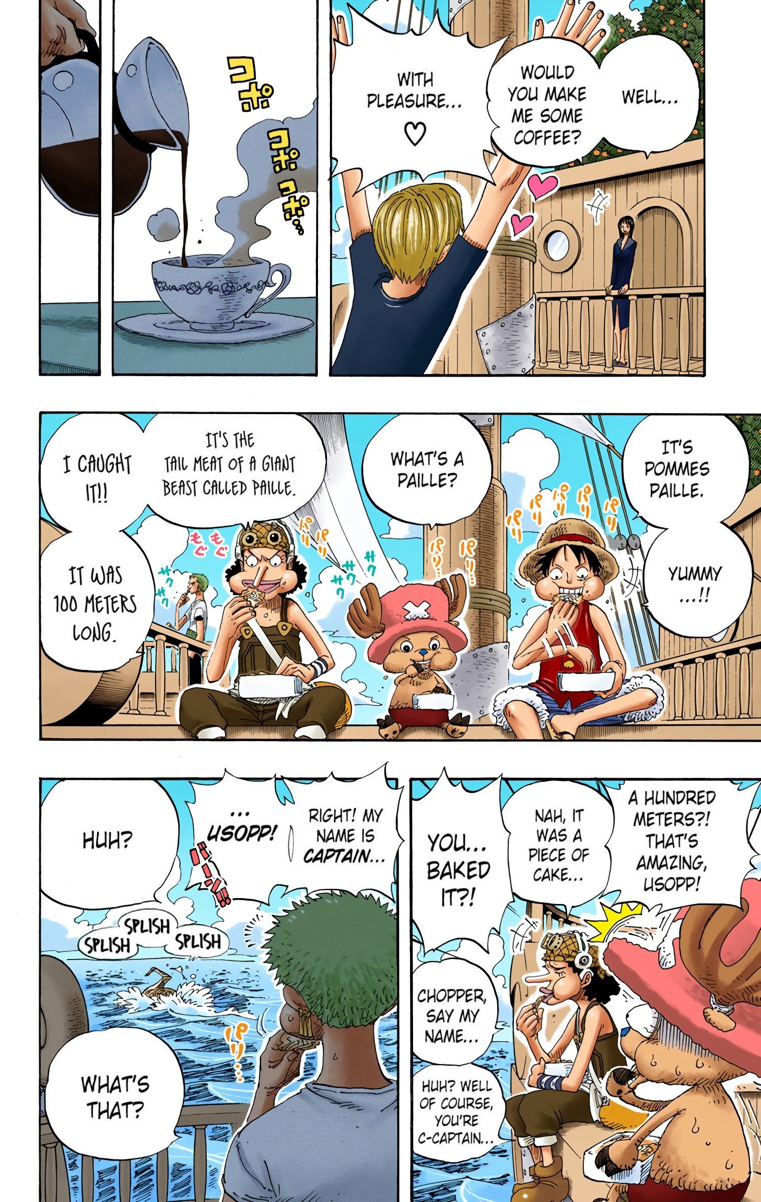 One Piece Colored Manga