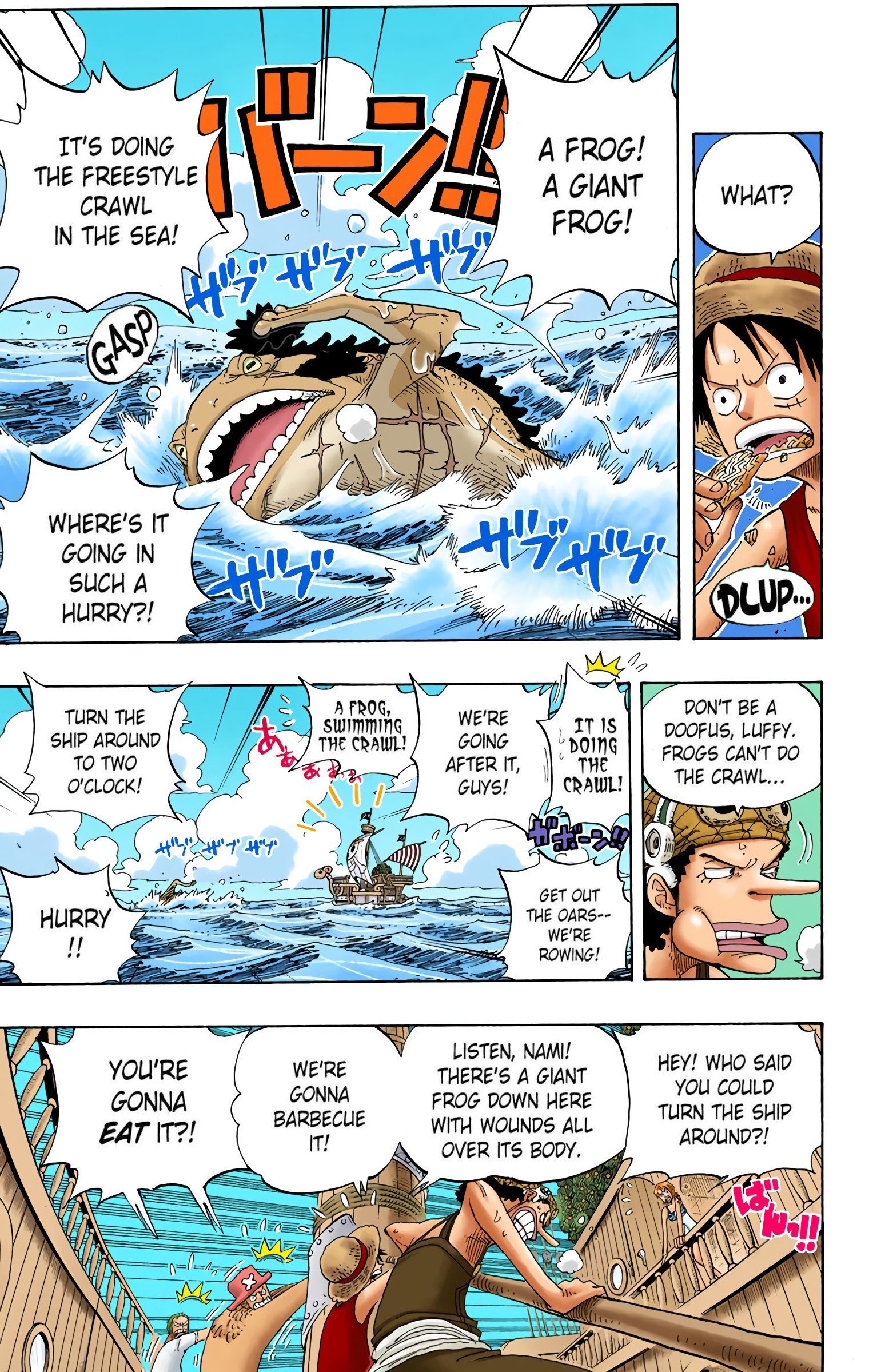 One Piece Colored Manga