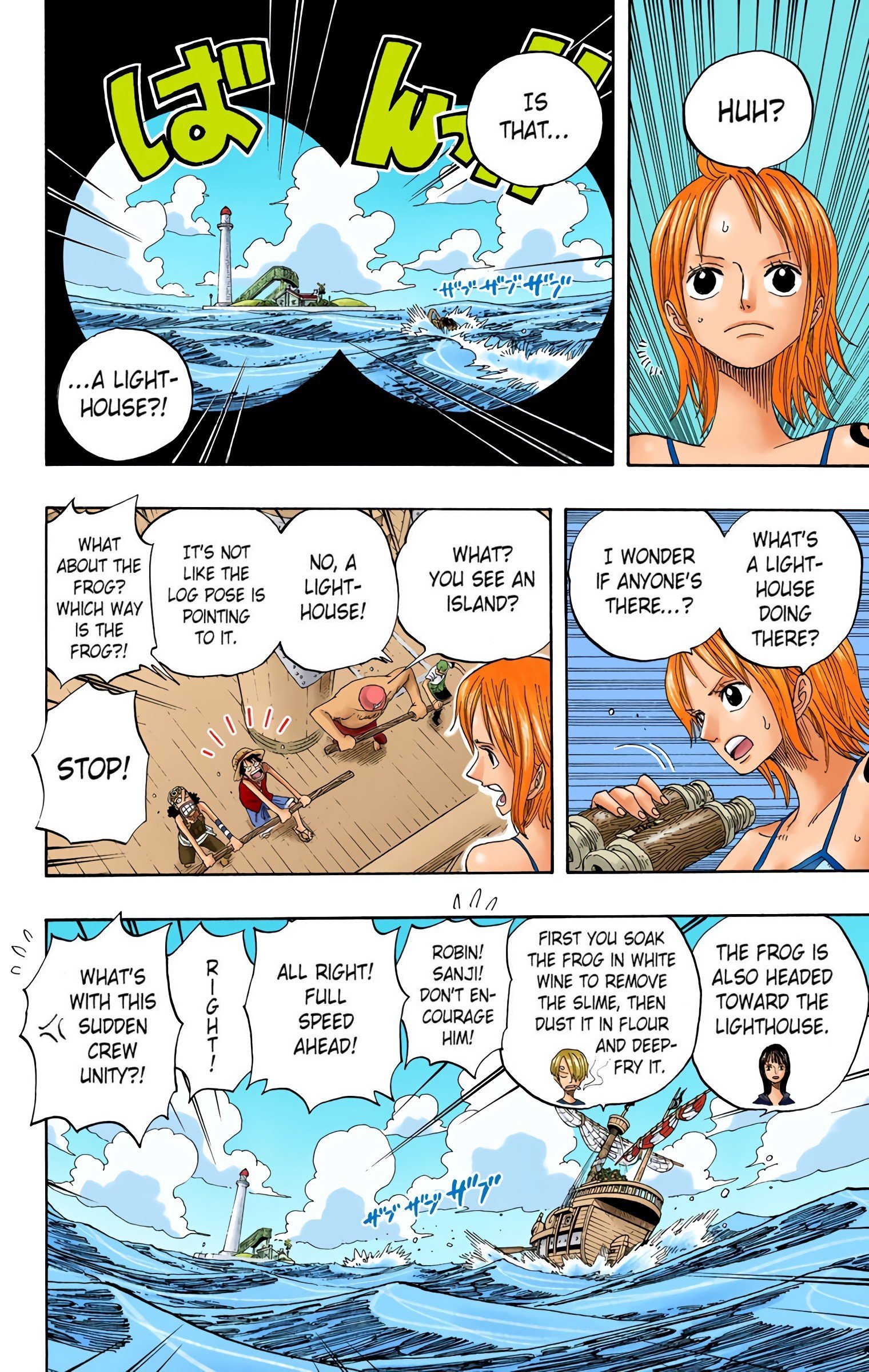 One Piece Colored Manga