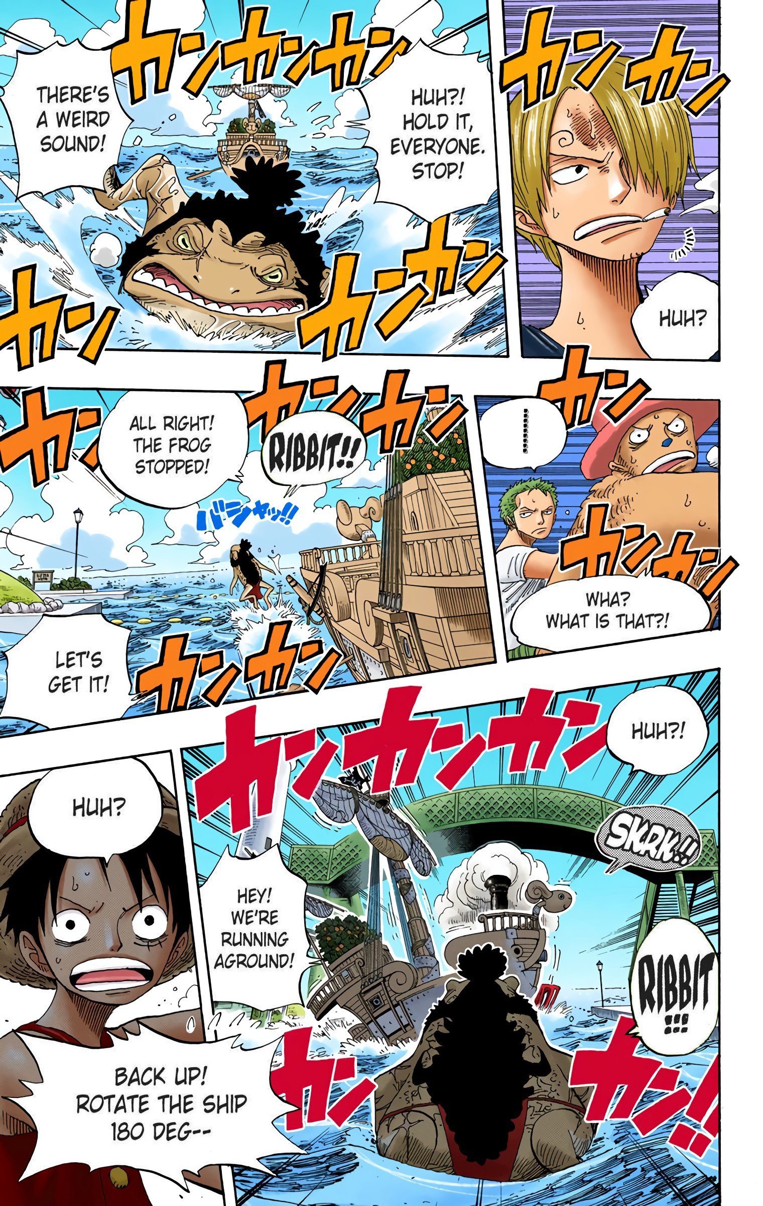 One Piece Colored Manga