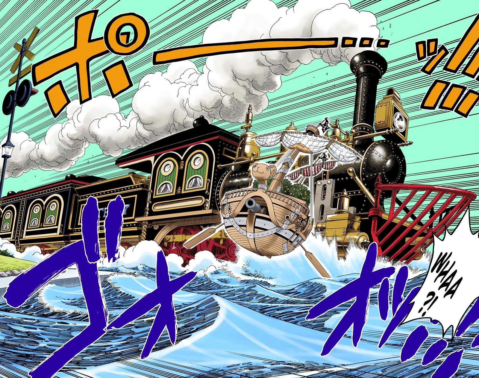 One Piece Colored Manga