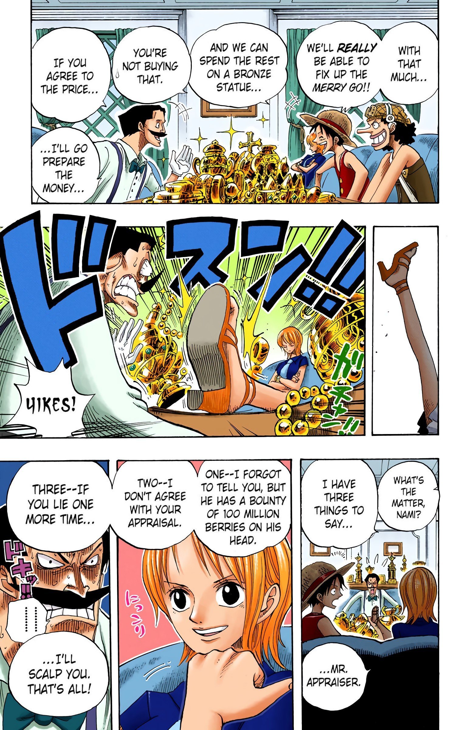 One Piece Colored Manga