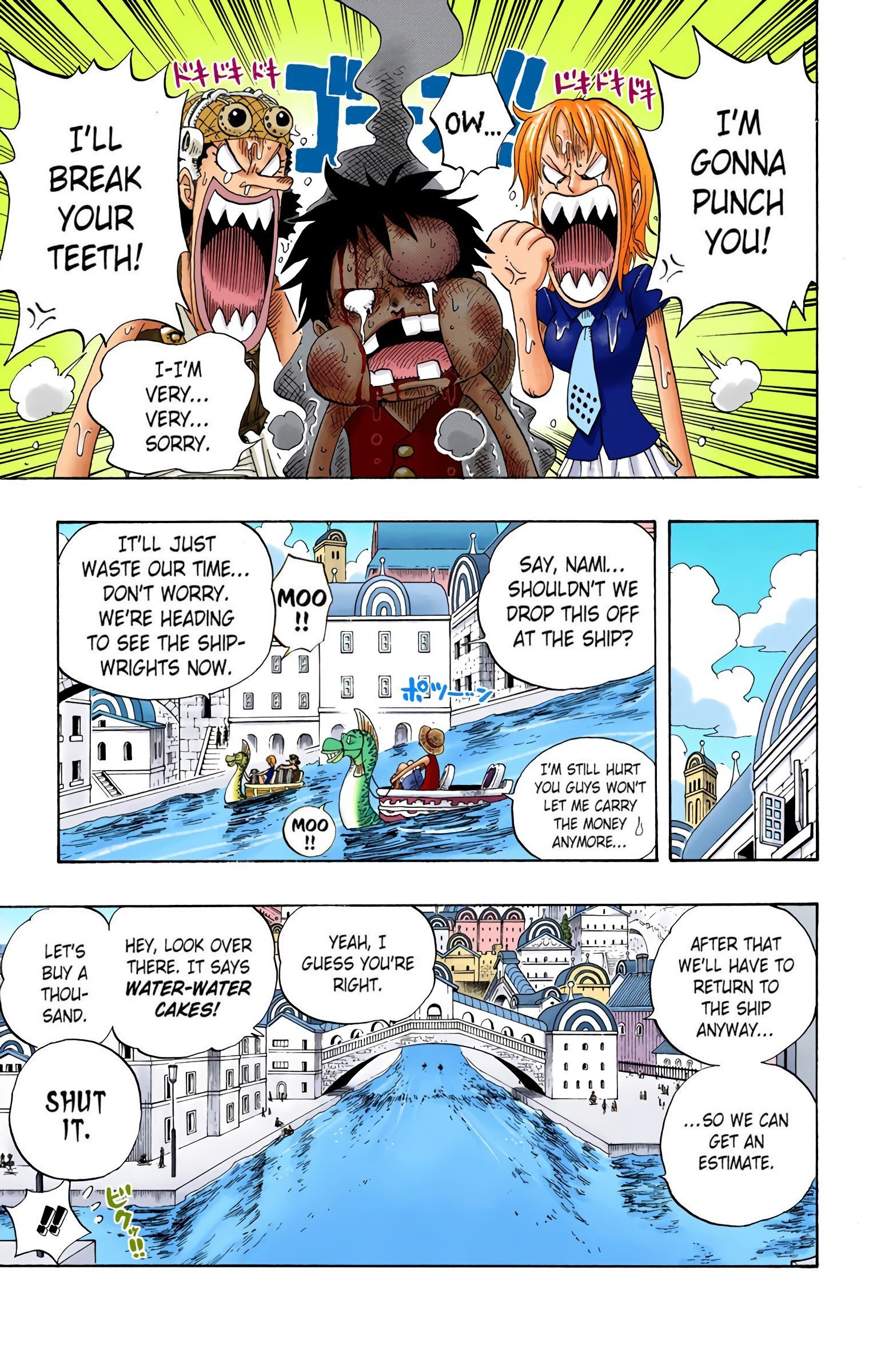 One Piece Colored Manga