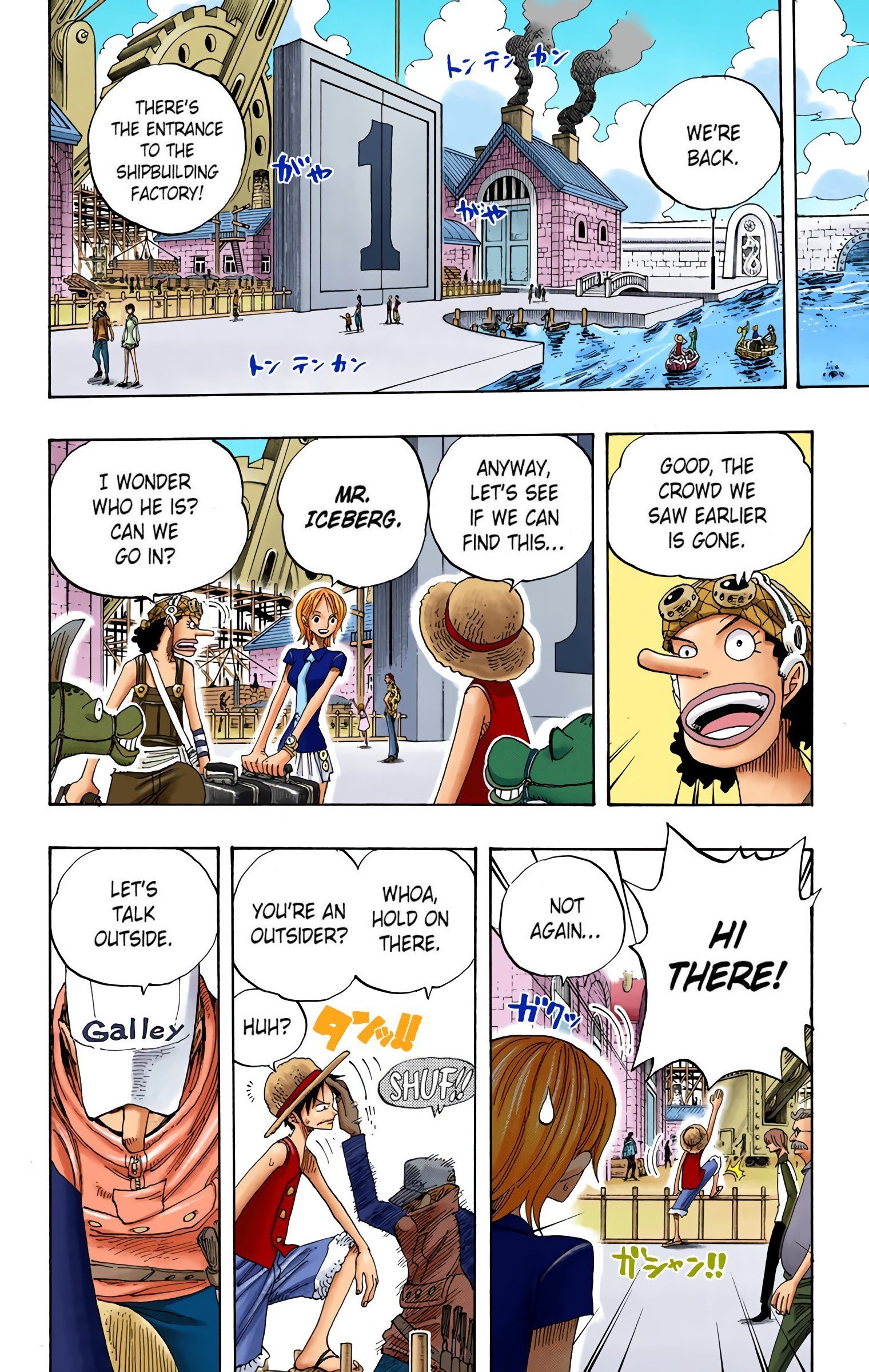 One Piece Colored Manga