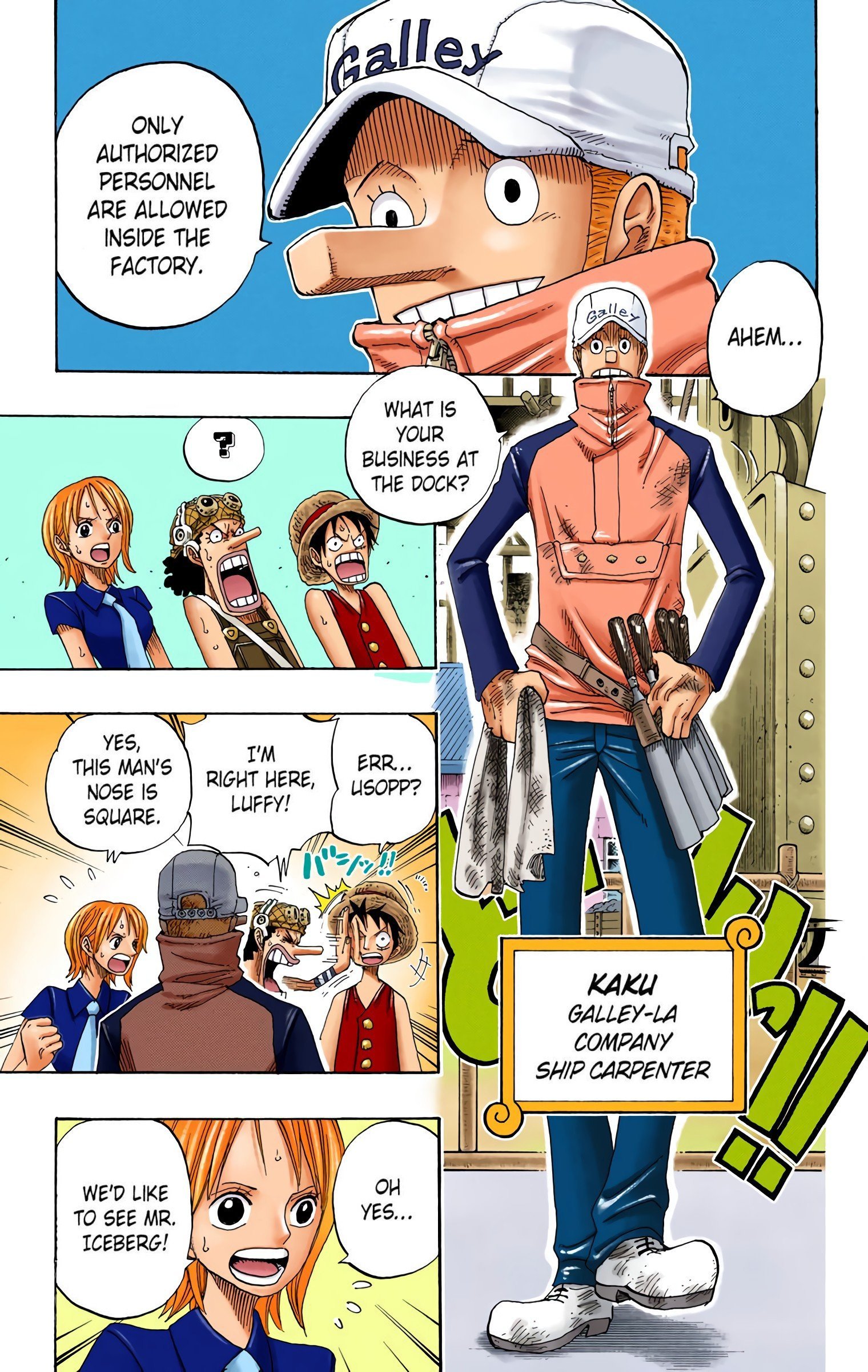 One Piece Colored Manga