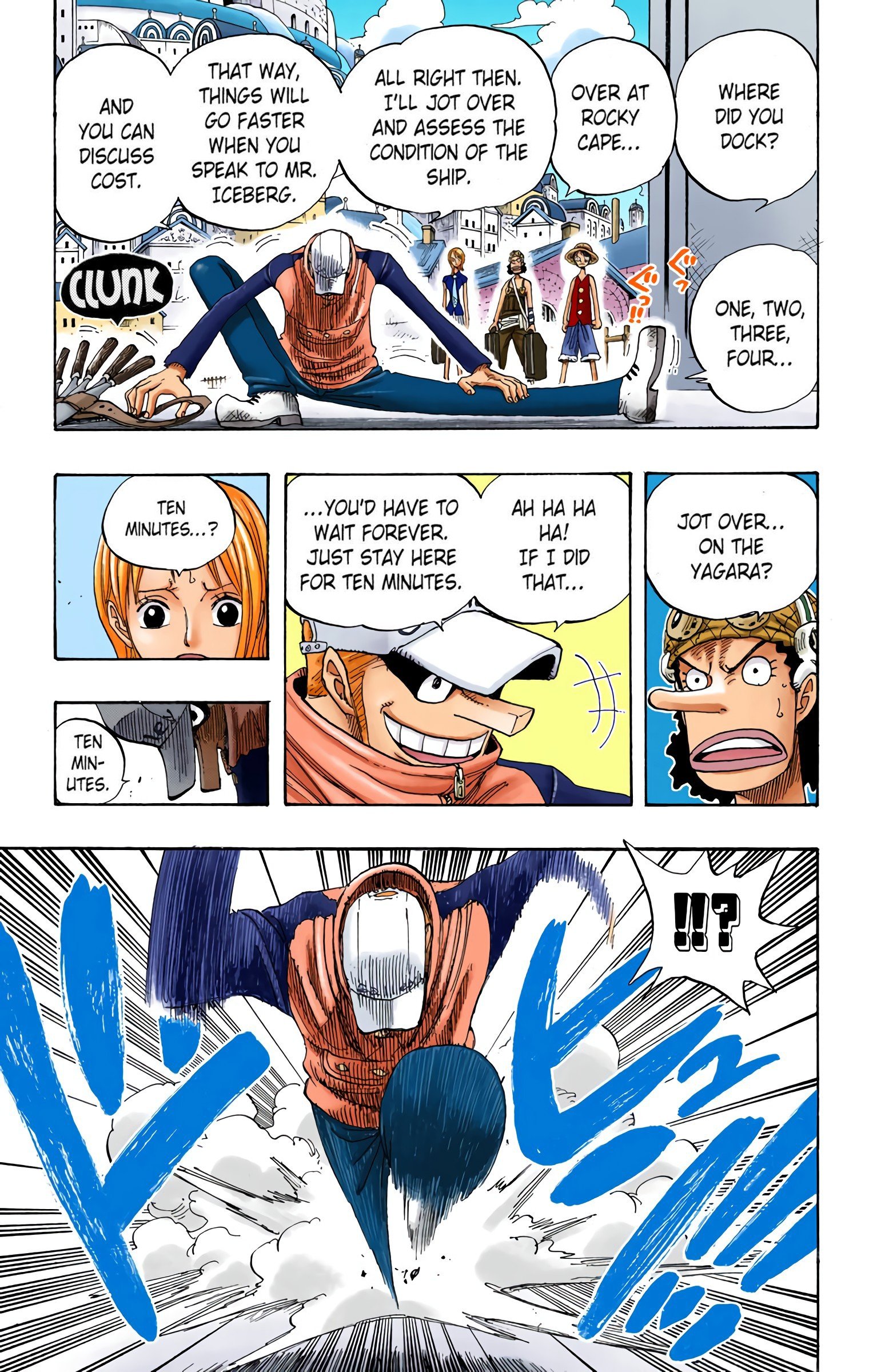 One Piece Colored Manga