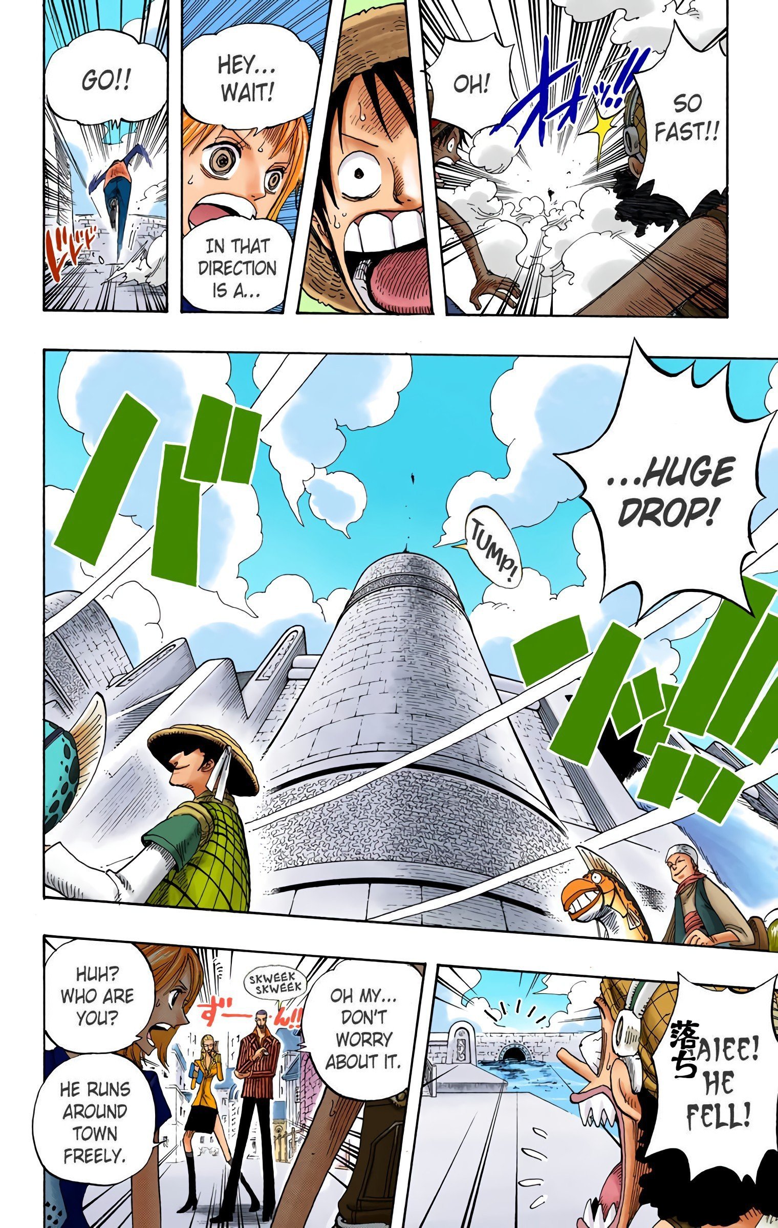 One Piece Colored Manga