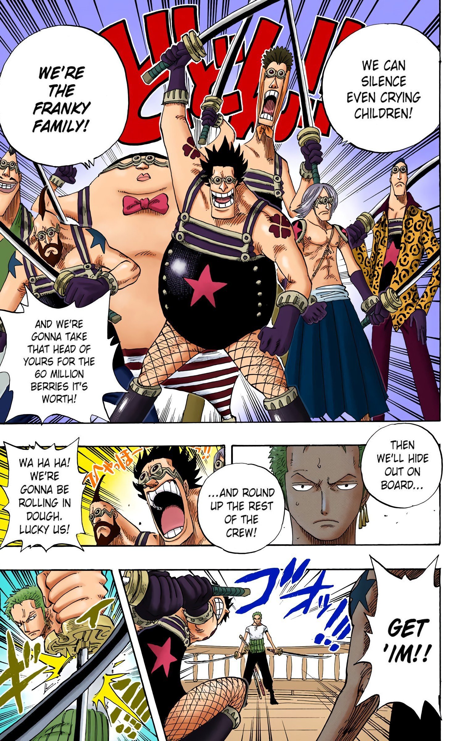 One Piece Colored Manga