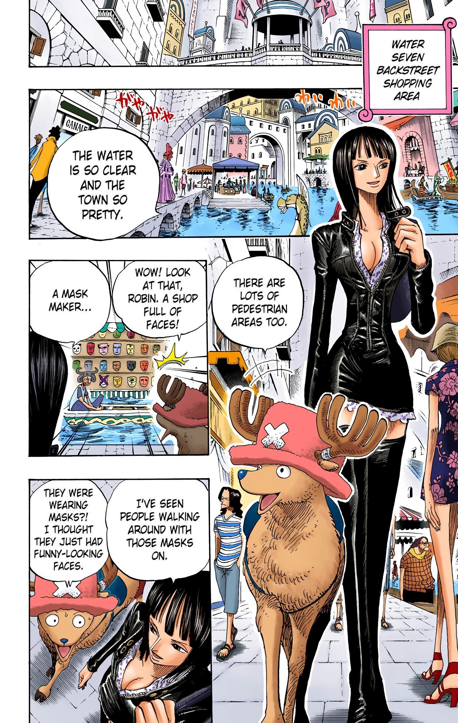 One Piece Colored Manga