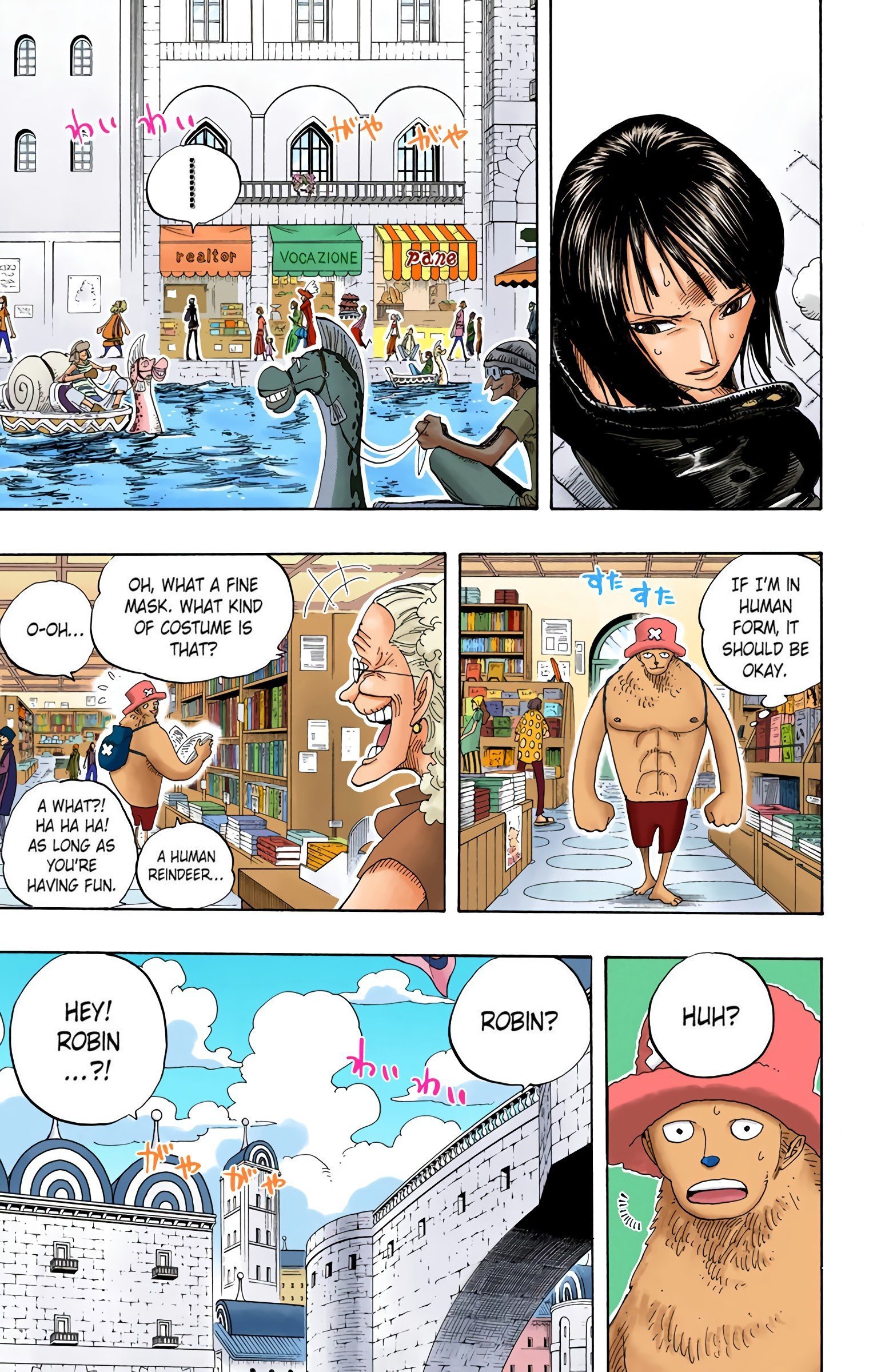 One Piece Colored Manga