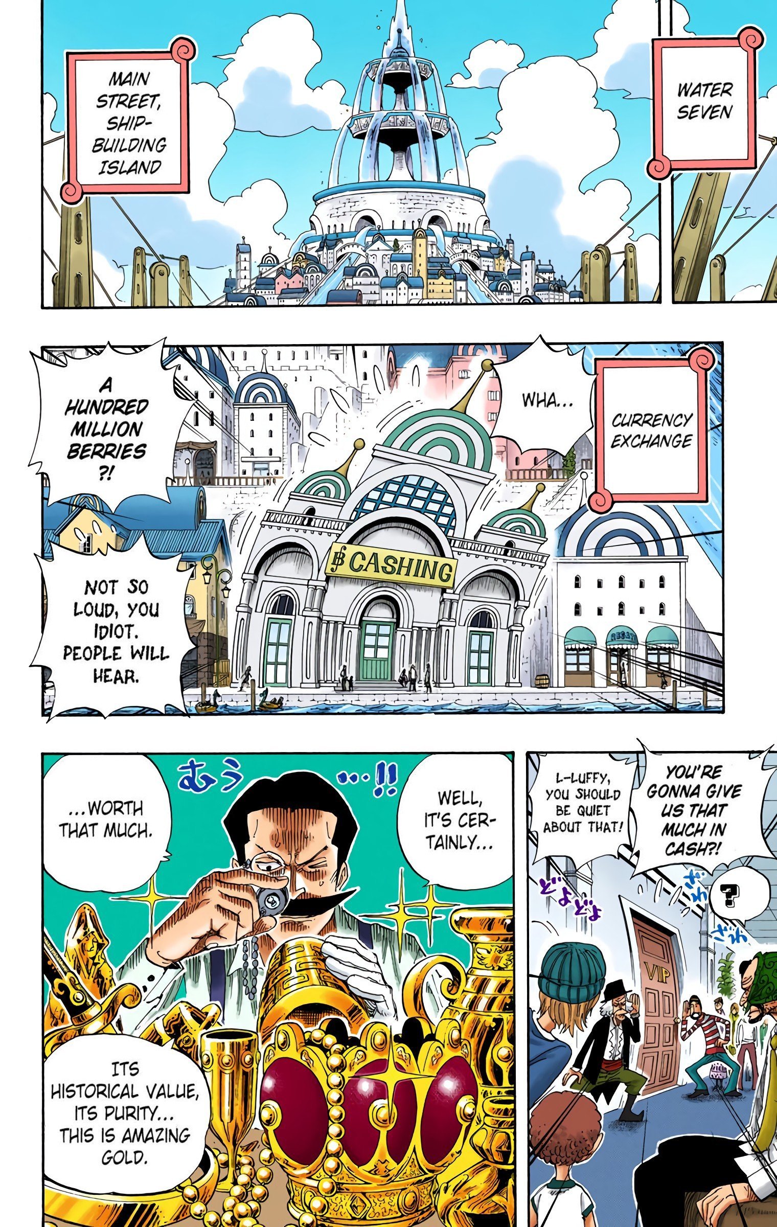 One Piece Colored Manga