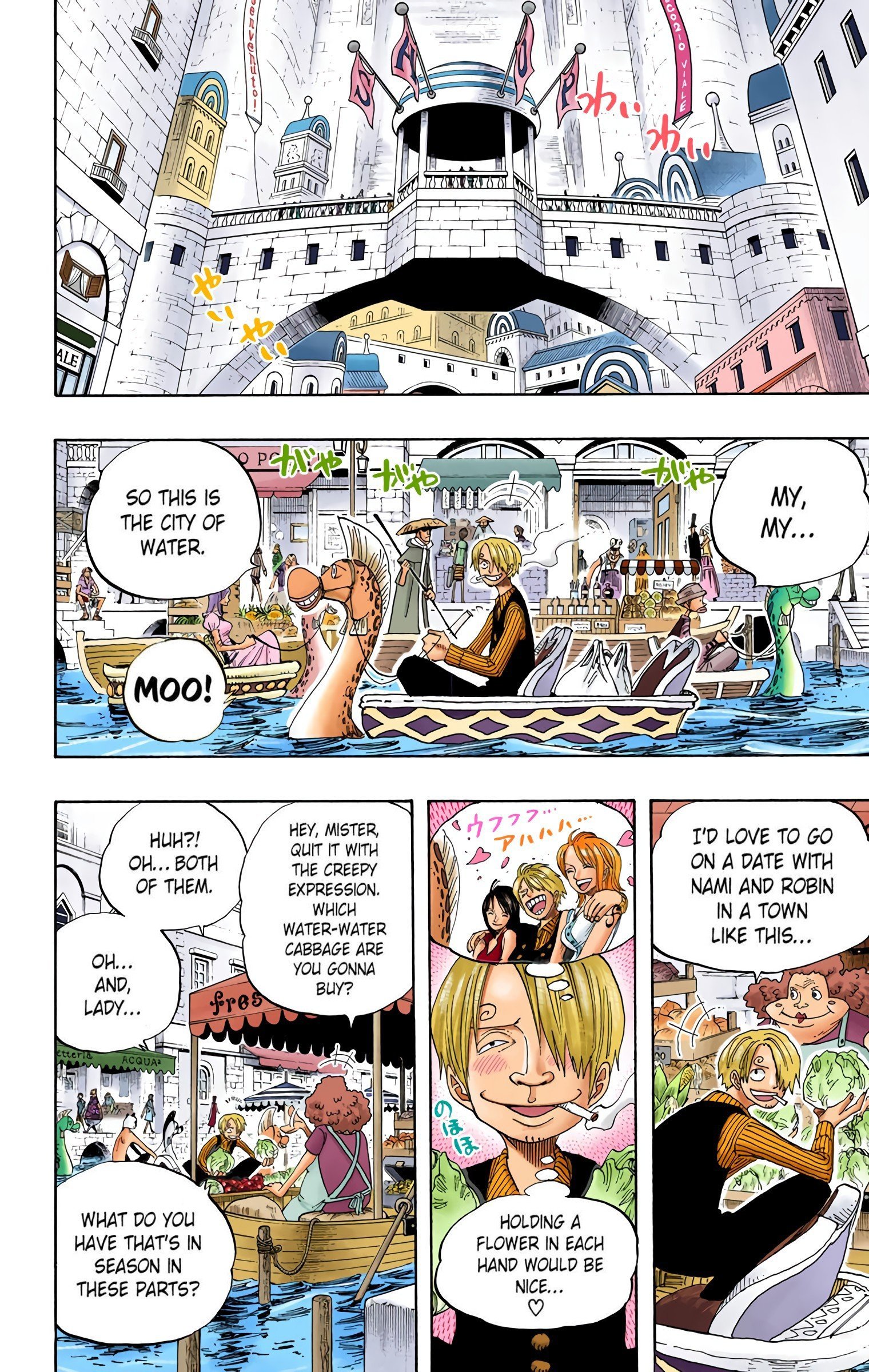 One Piece Colored Manga