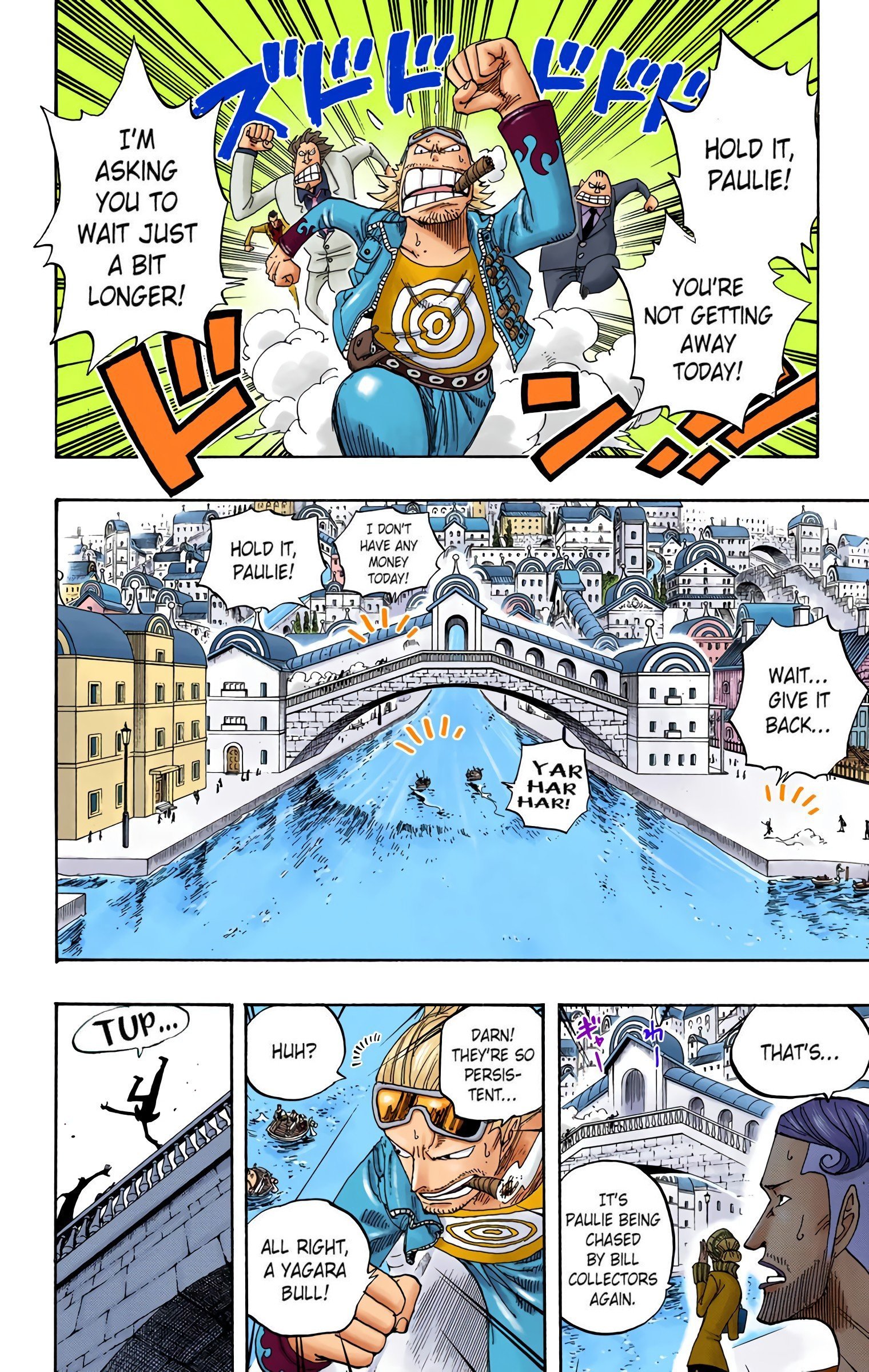 One Piece Colored Manga