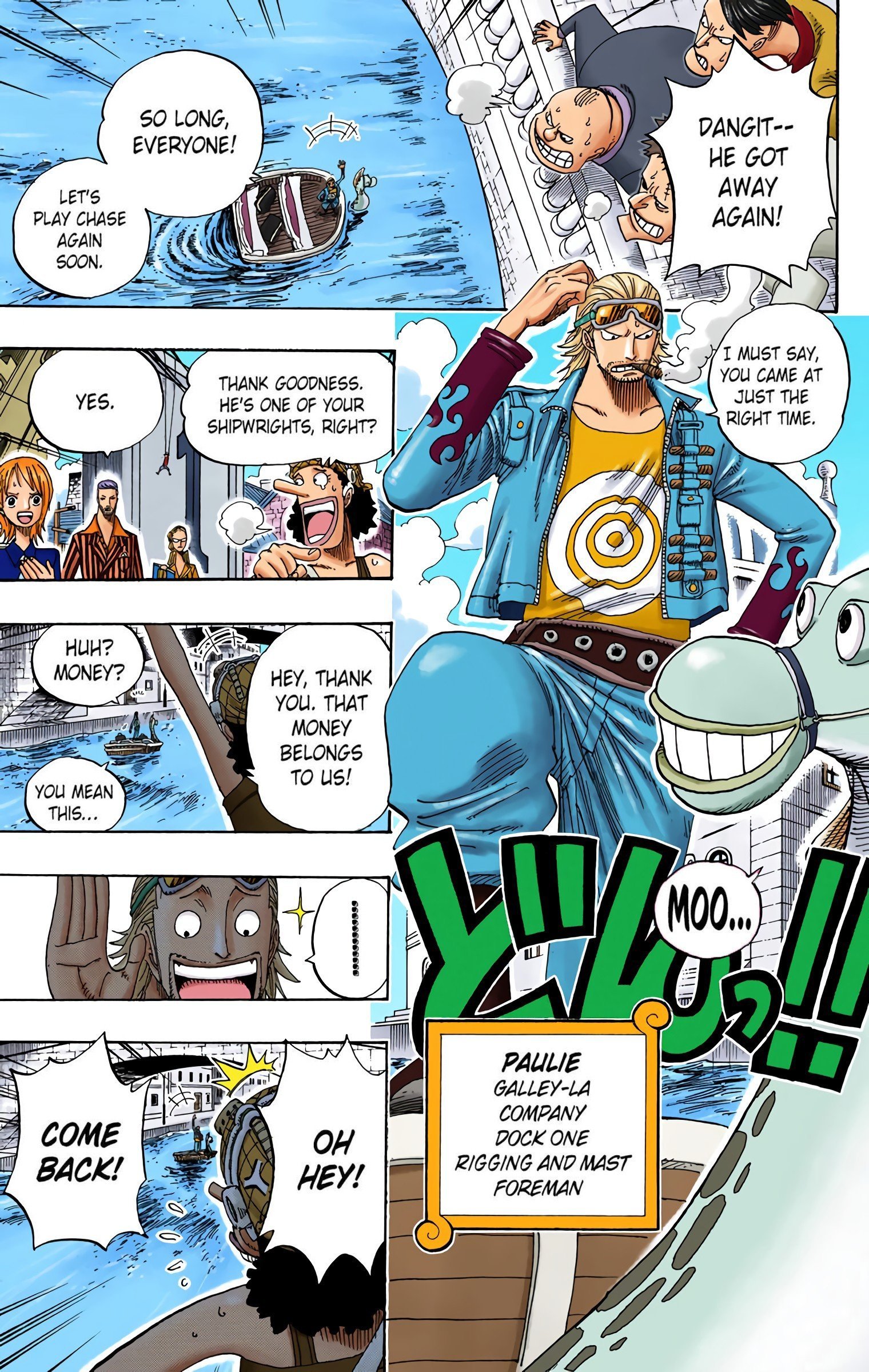 One Piece Colored Manga