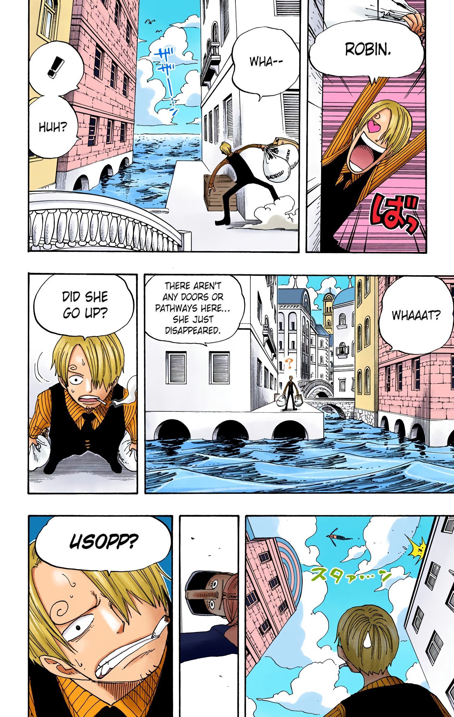 One Piece Colored Manga