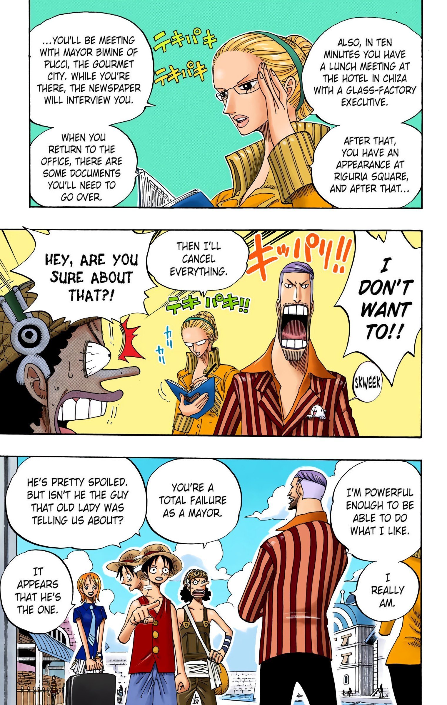 One Piece Colored Manga