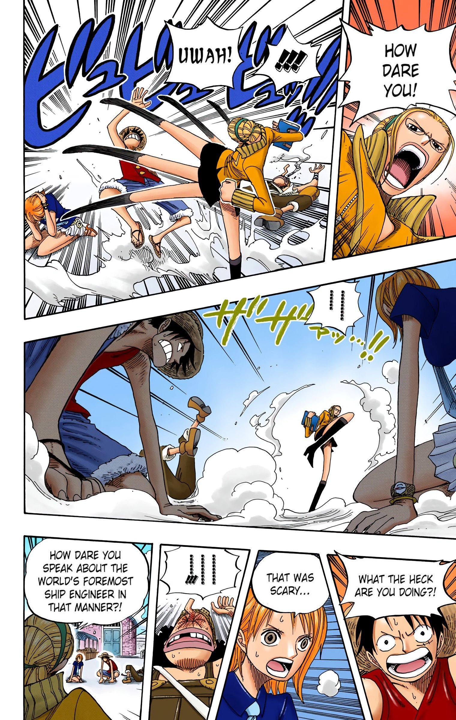 One Piece Colored Manga