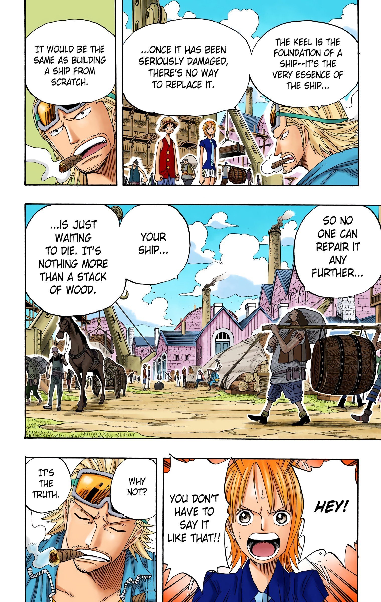 One Piece Colored Manga