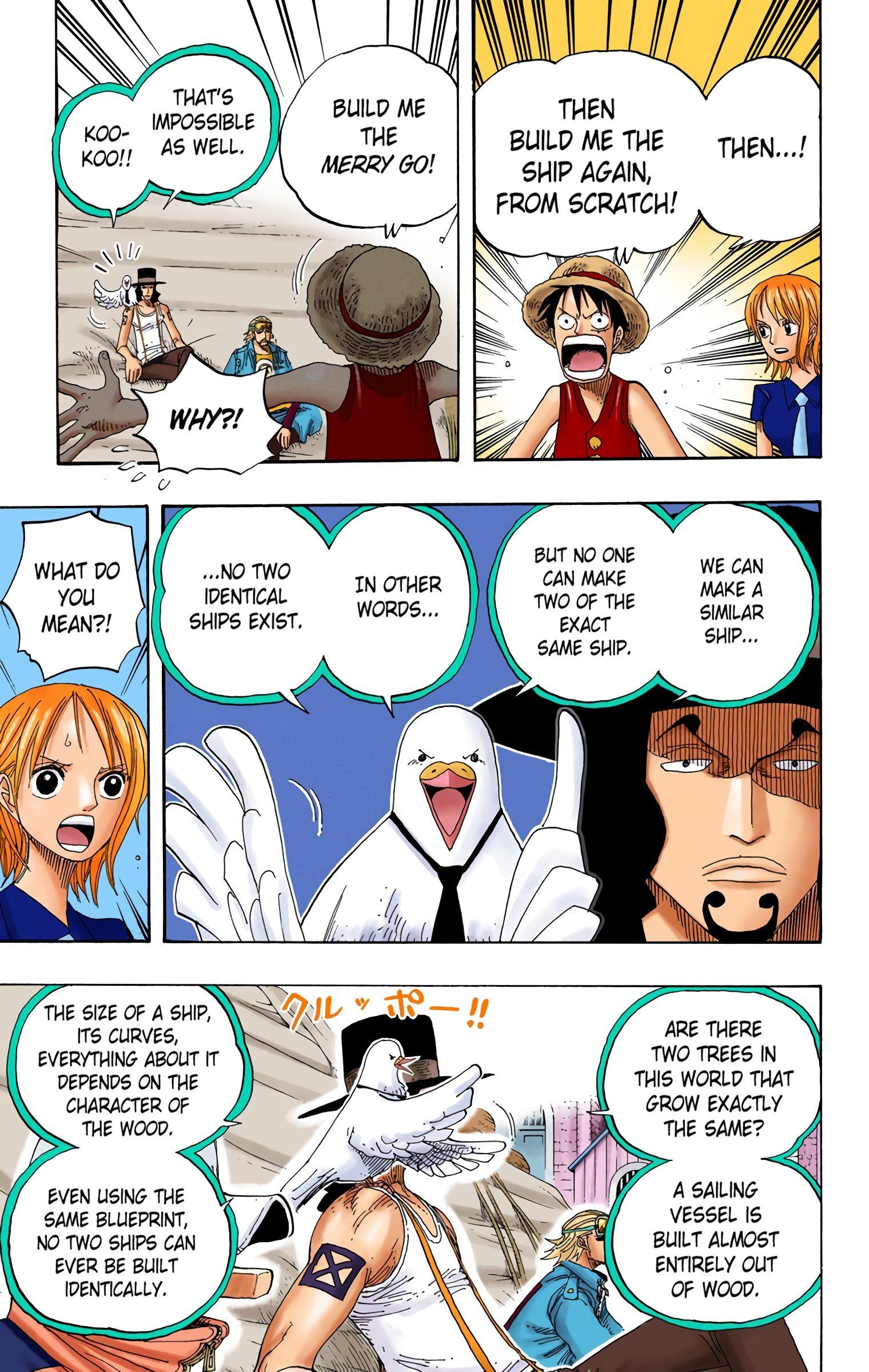 One Piece Colored Manga