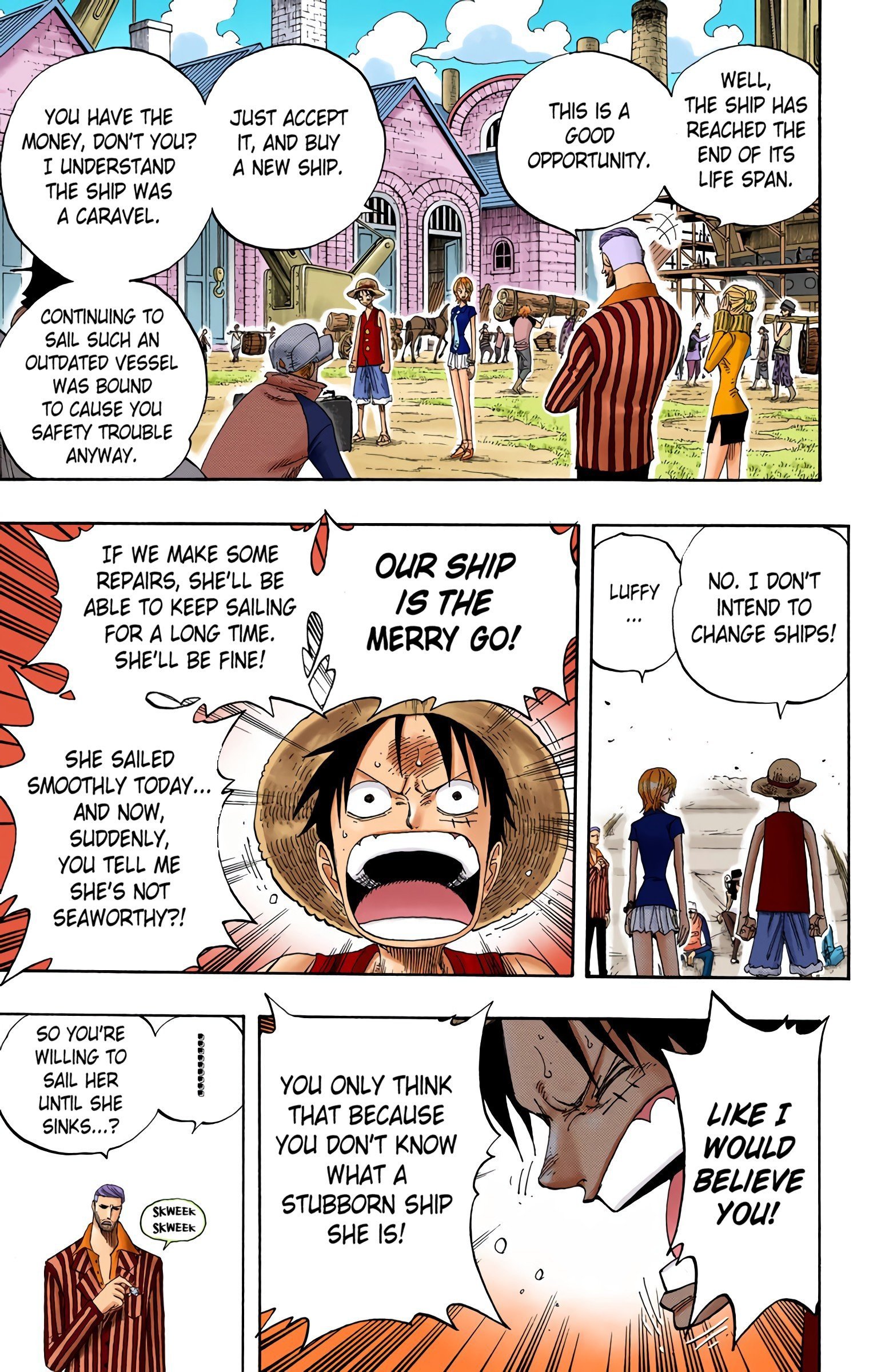 One Piece Colored Manga