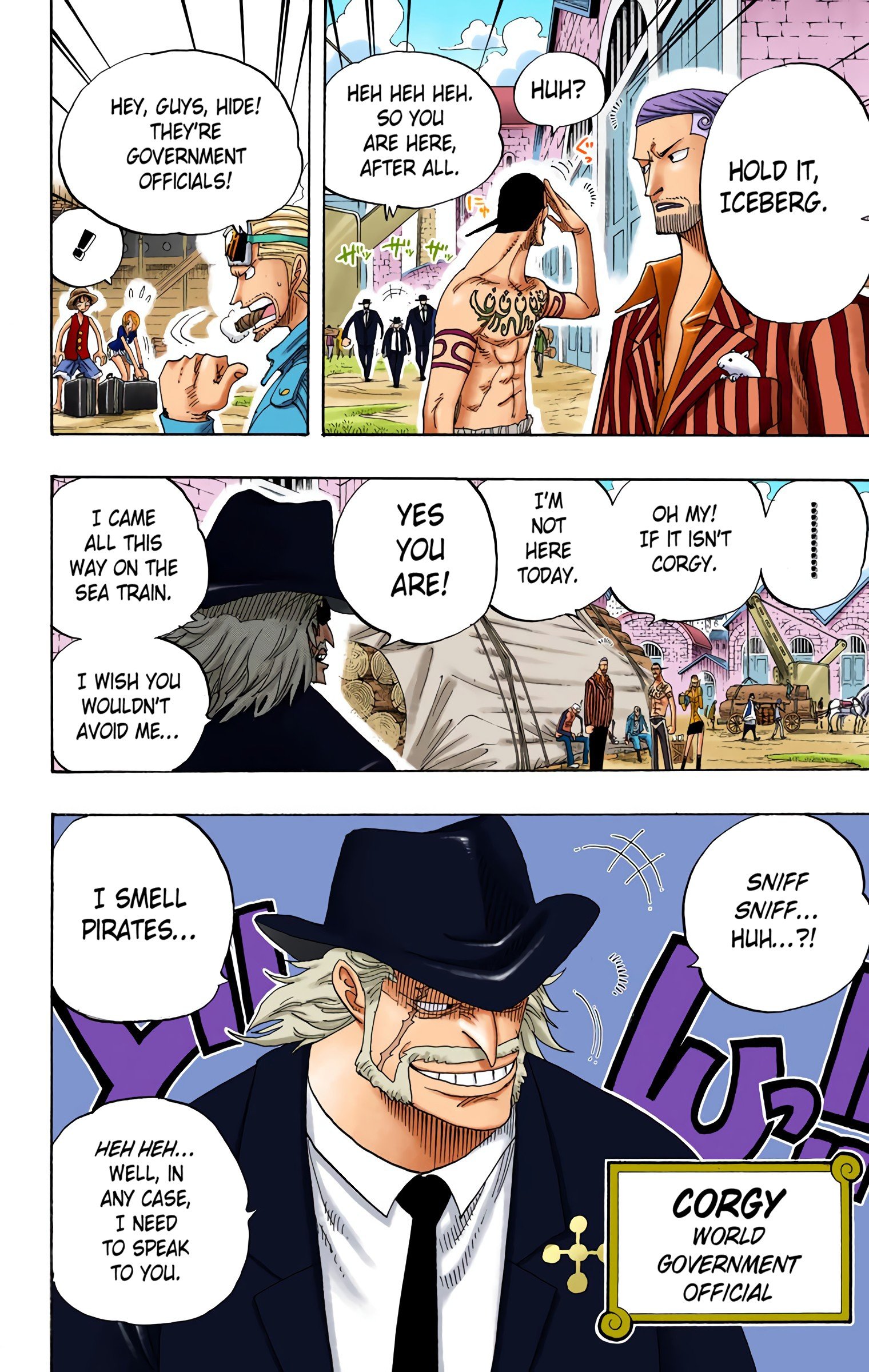 One Piece Colored Manga