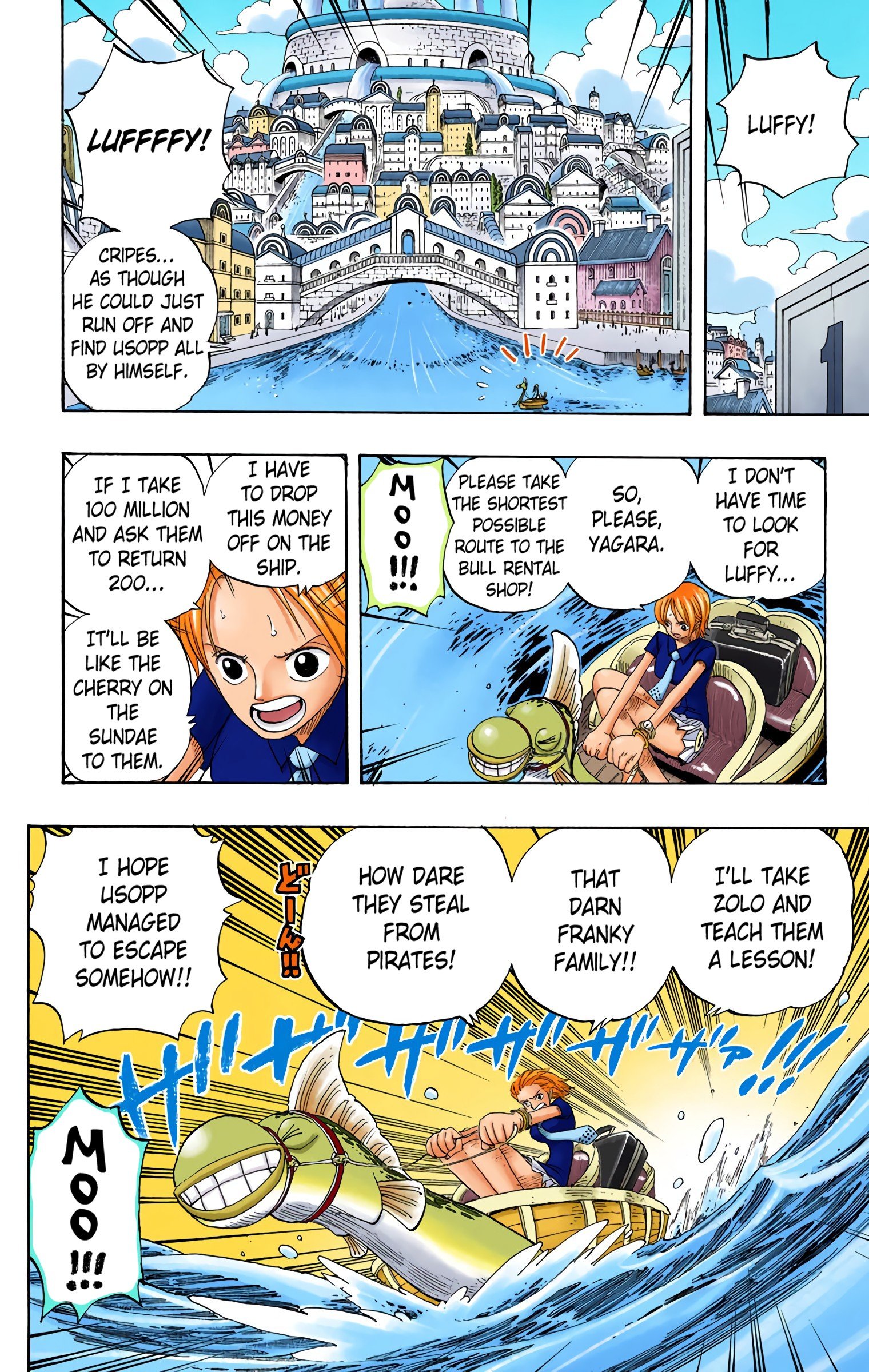 One Piece Colored Manga