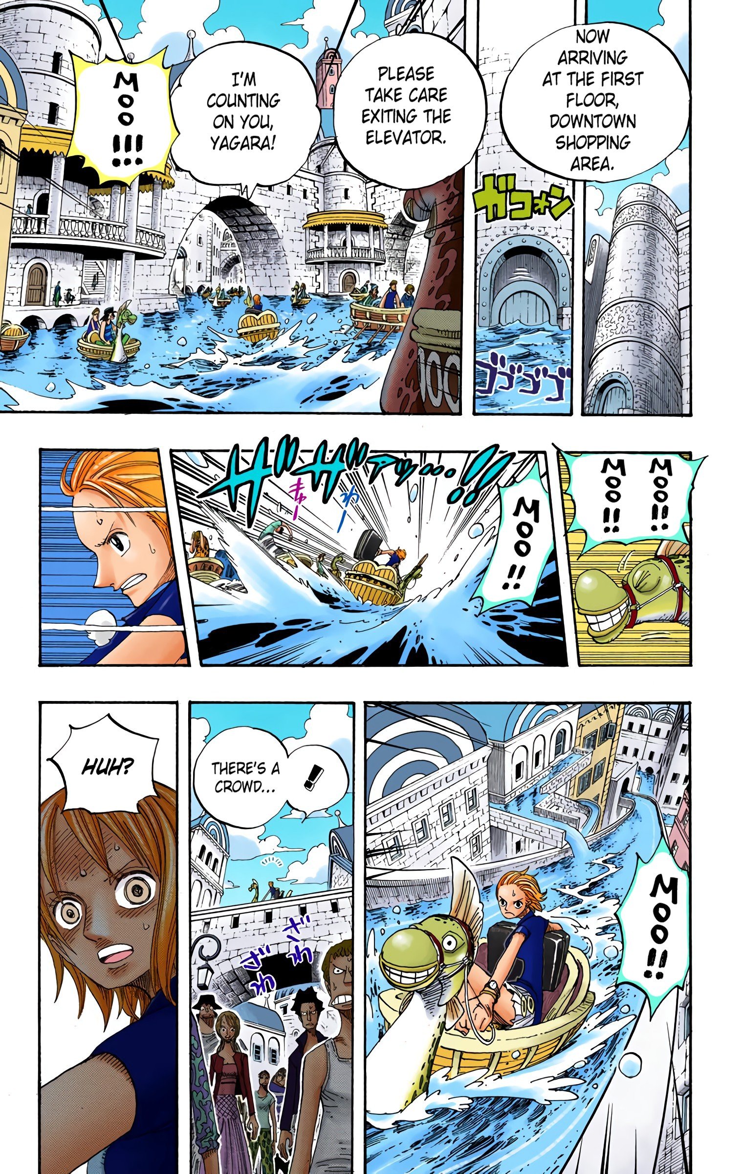 One Piece Colored Manga