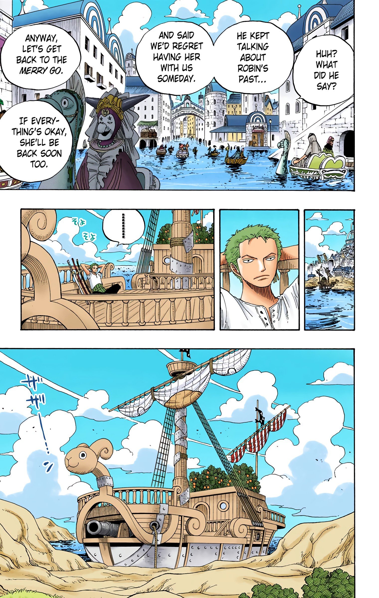 One Piece Colored Manga