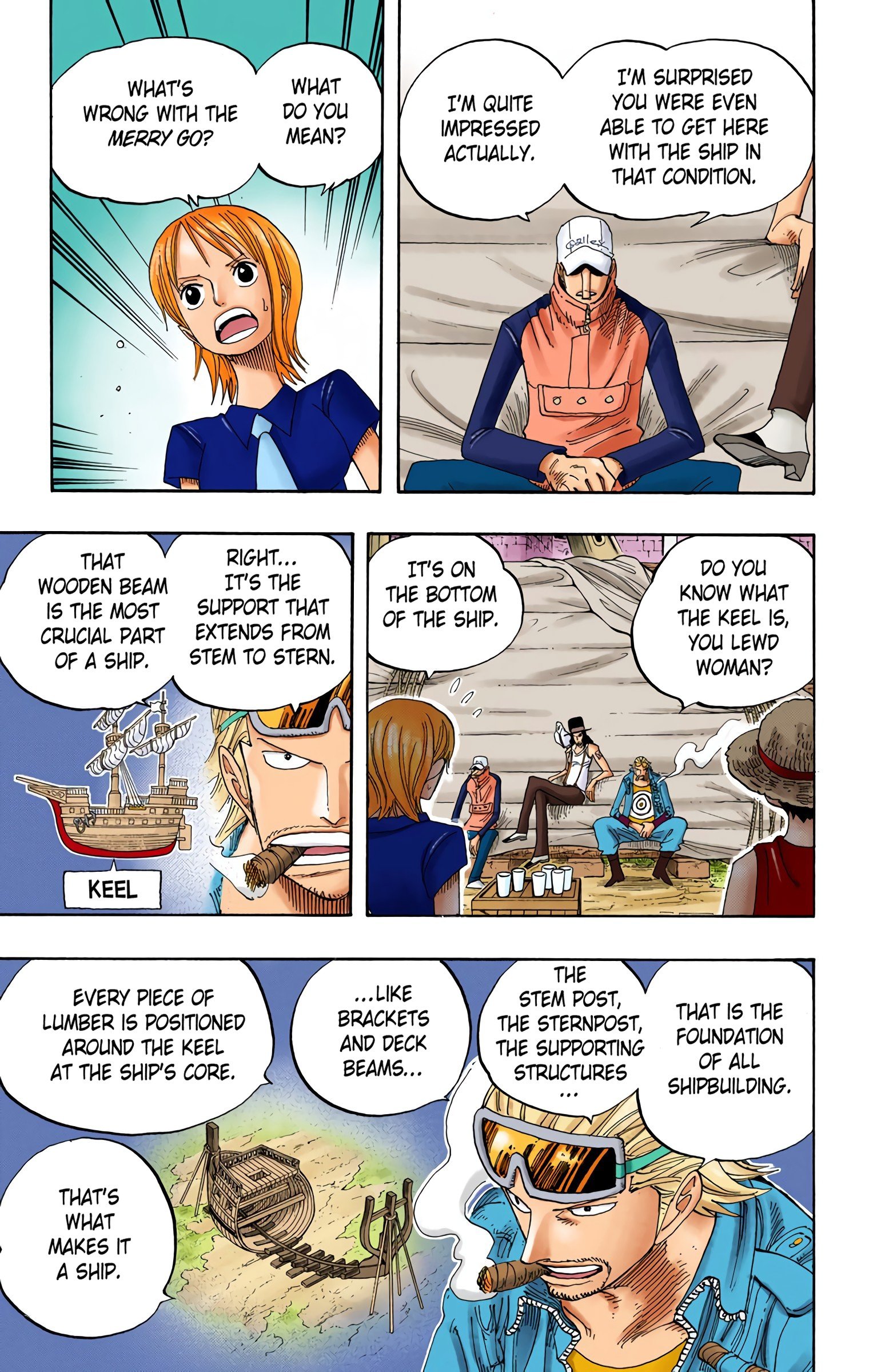 One Piece Colored Manga