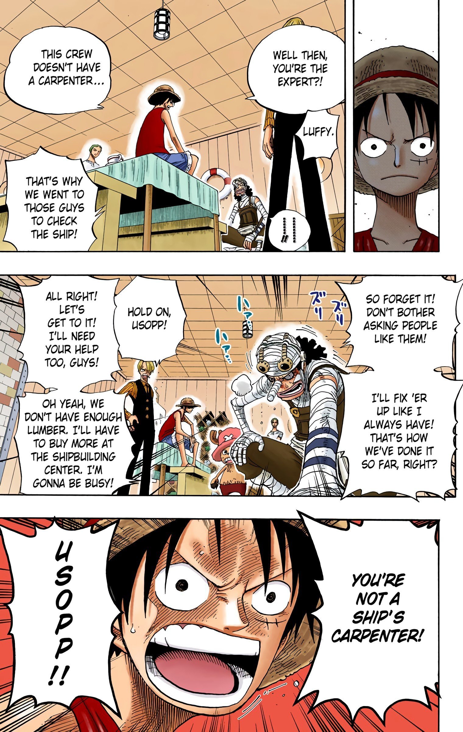 One Piece Colored Manga