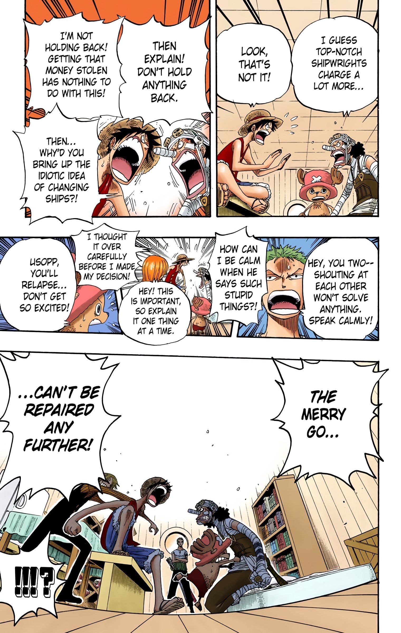 One Piece Colored Manga