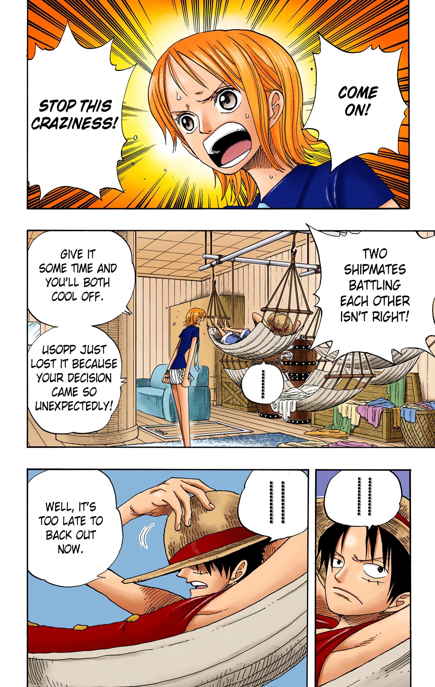 One Piece Colored Manga